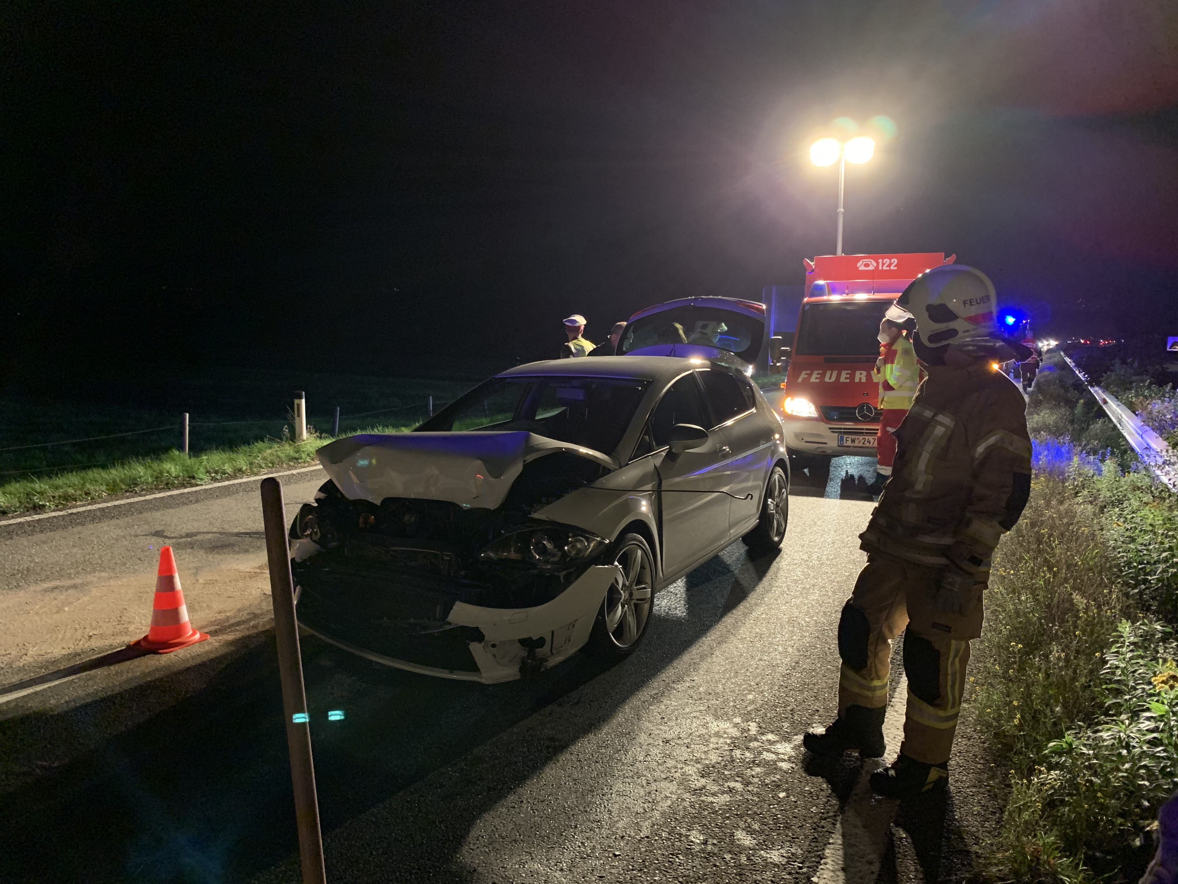 An beiden Fahrzeugen entstand erheblicher Sachschaden.