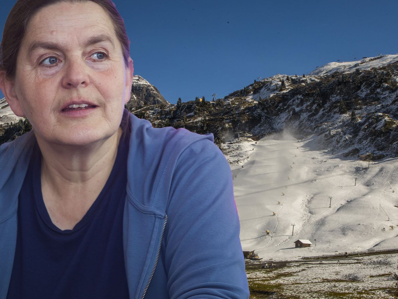Naturschutzanwältin Katharina Lins kritisiert die Bauarbeiten für die Weltcup-Strecke. Naturschutzanwältin Katharina Lins kritisiert die Bauarbeiten für die Weltcup-Strecke.