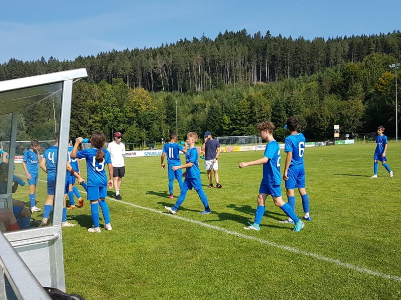 Die Admira Nachwuchskicker siegten in Krumbach