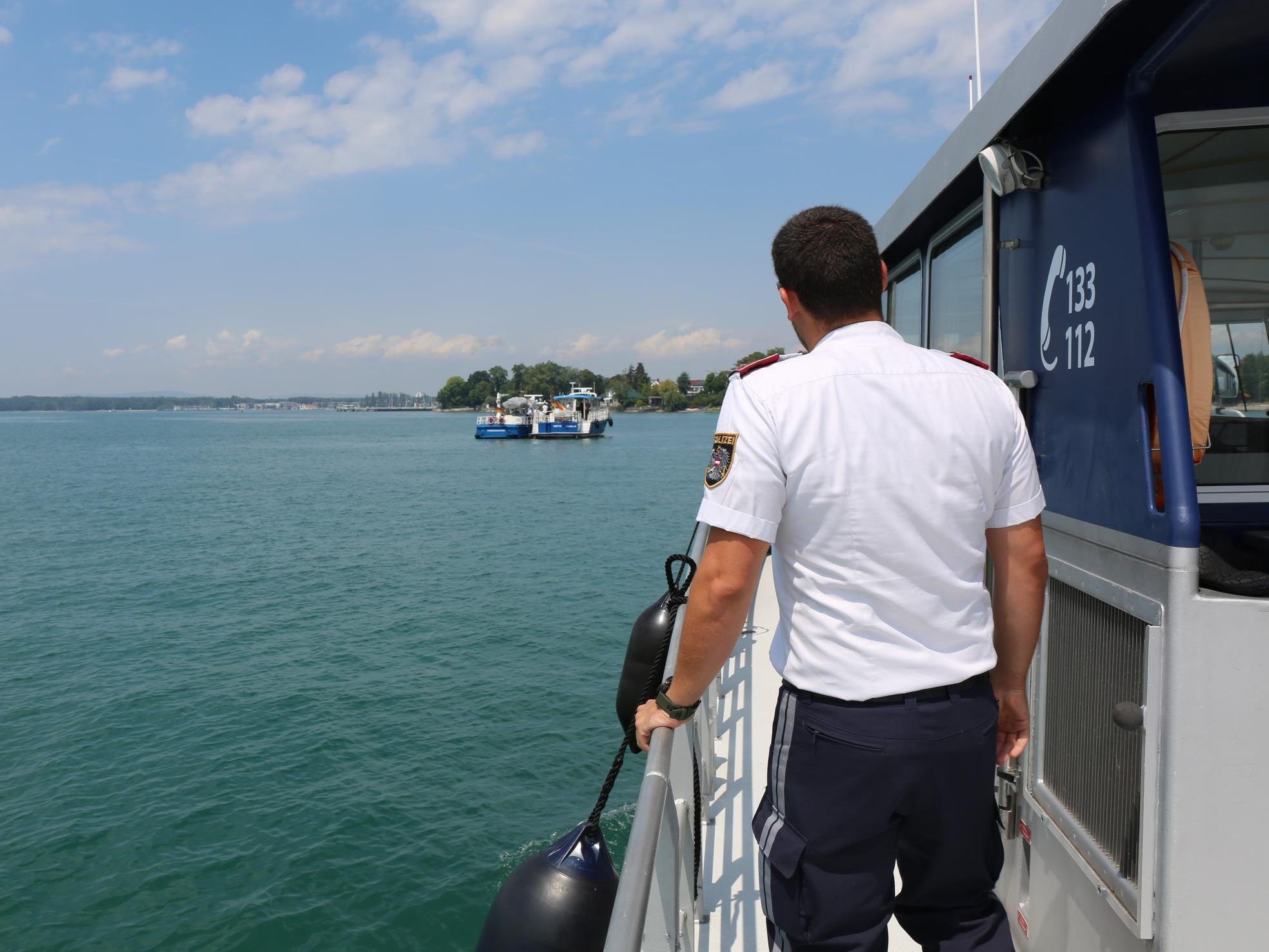 Von Mai bis September führte die Seepolizei Hard insgesamt 142 Gesamteinsätze durch.