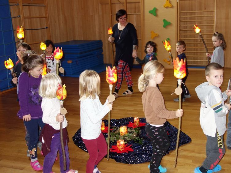 Martinsfest im Kindergarten Meiningen