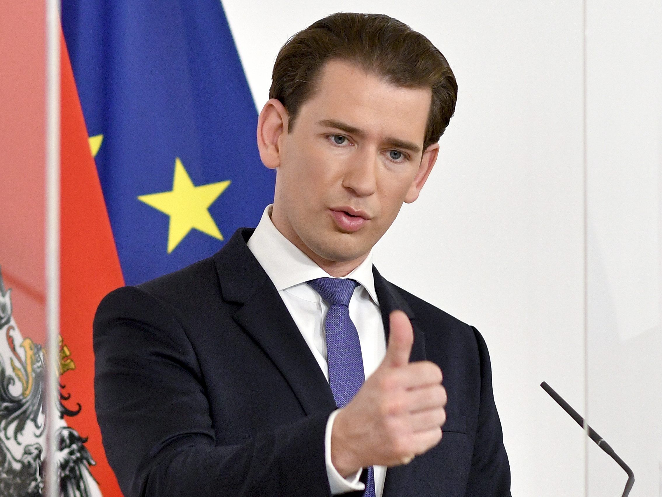 Kurz will eine dritte Corona-Welle verhindern. Kurz will eine dritte Corona-Welle verhindern.