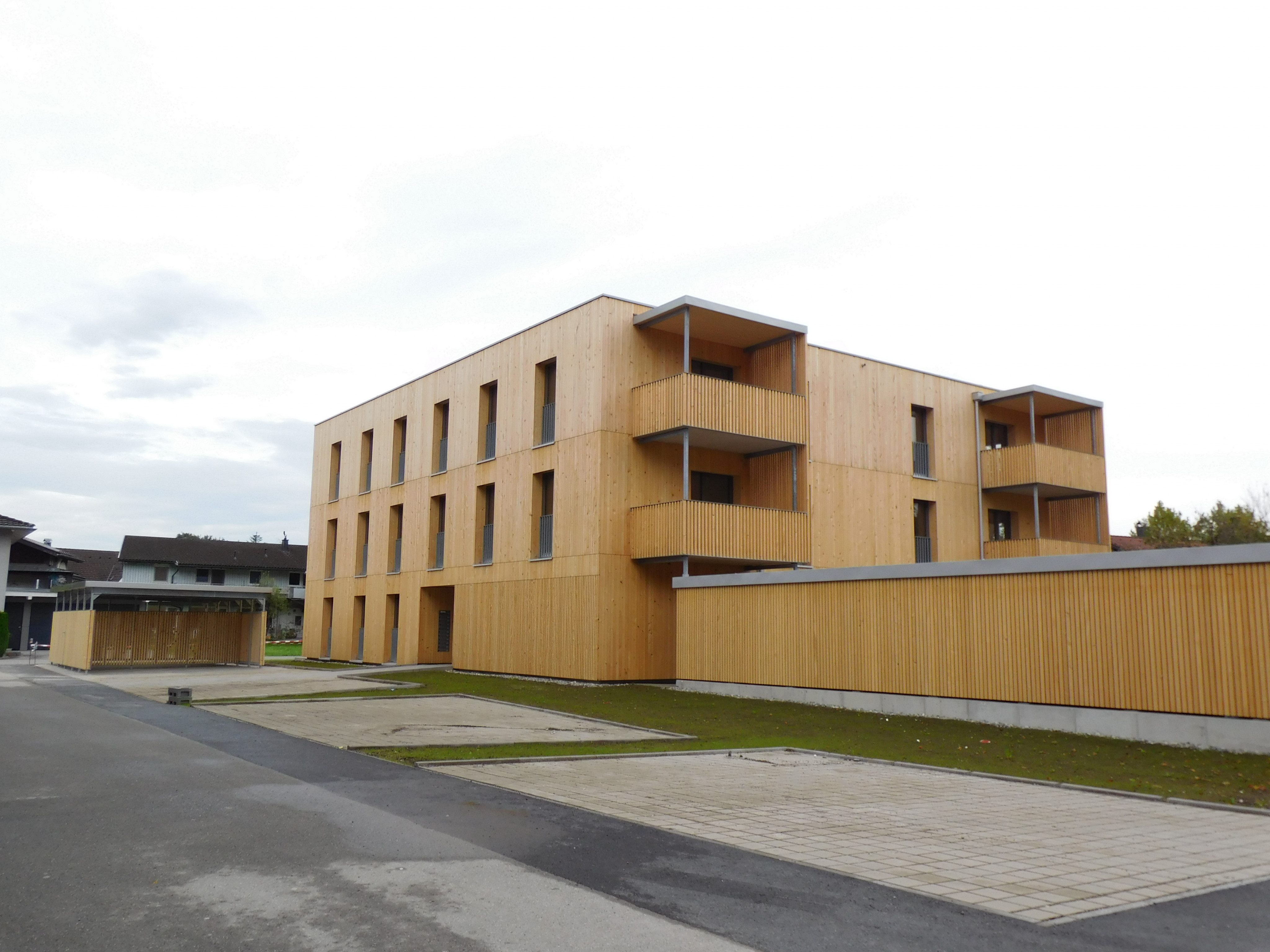 Die Wohnanlage in der Löherstraße konnte planmäßig fertiggestellt werden Die Wohnanlage in der Löherstraße konnte planmäßig fertiggestellt werden