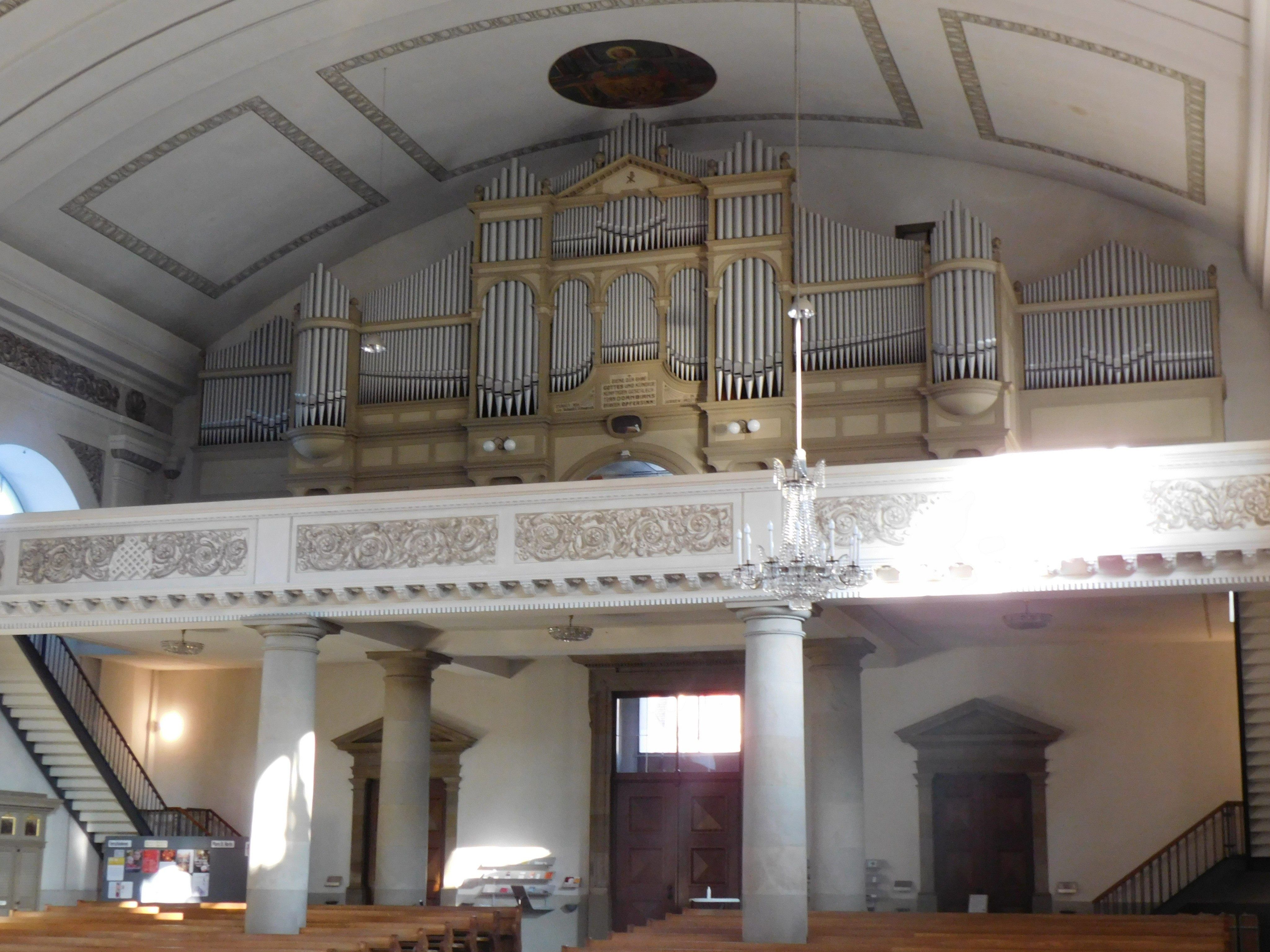 Die Behmann Orgel wird in den kommenden Wochen restauriert Die Behmann Orgel wird in den kommenden Wochen restauriert