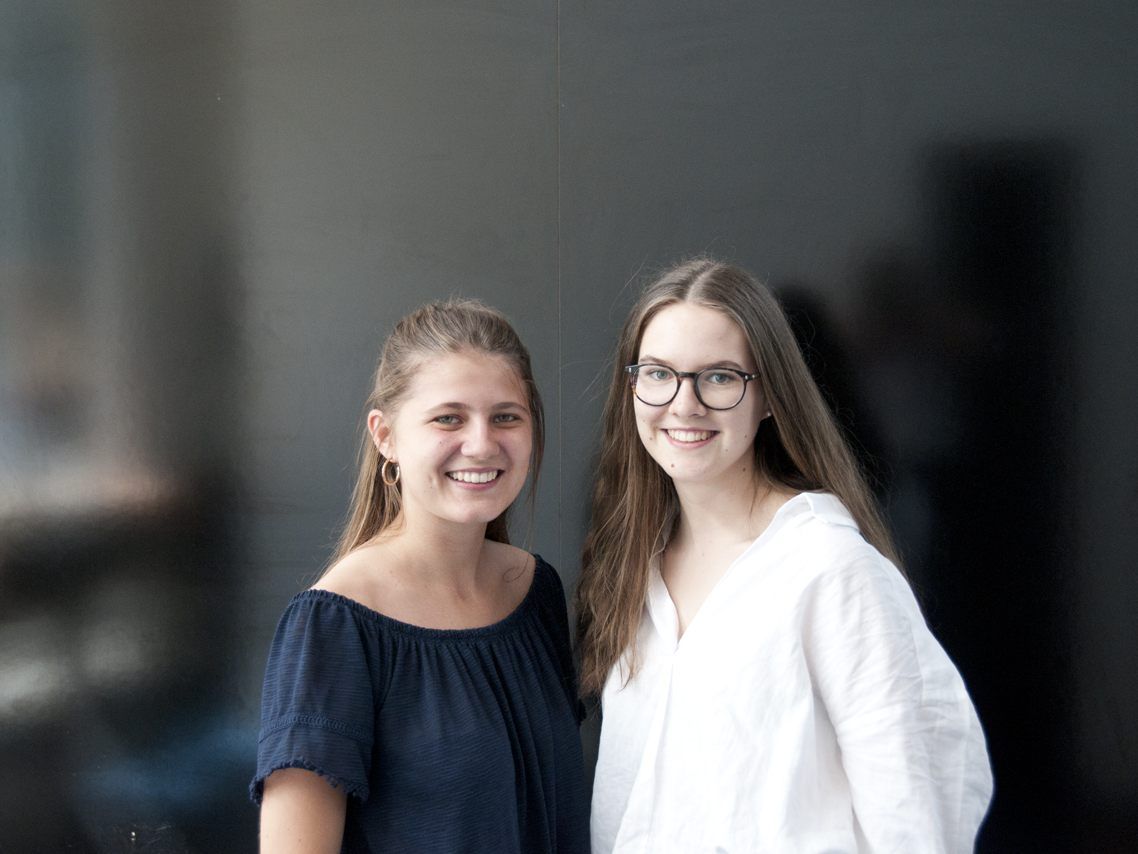 Katharina Rusch und Amelie Fussenegger war wichtig, dass ihre Diplomarbeit auch praxisbezogen ist. Katharina Rusch und Amelie Fussenegger war wichtig, dass ihre Diplomarbeit auch praxisbezogen ist.