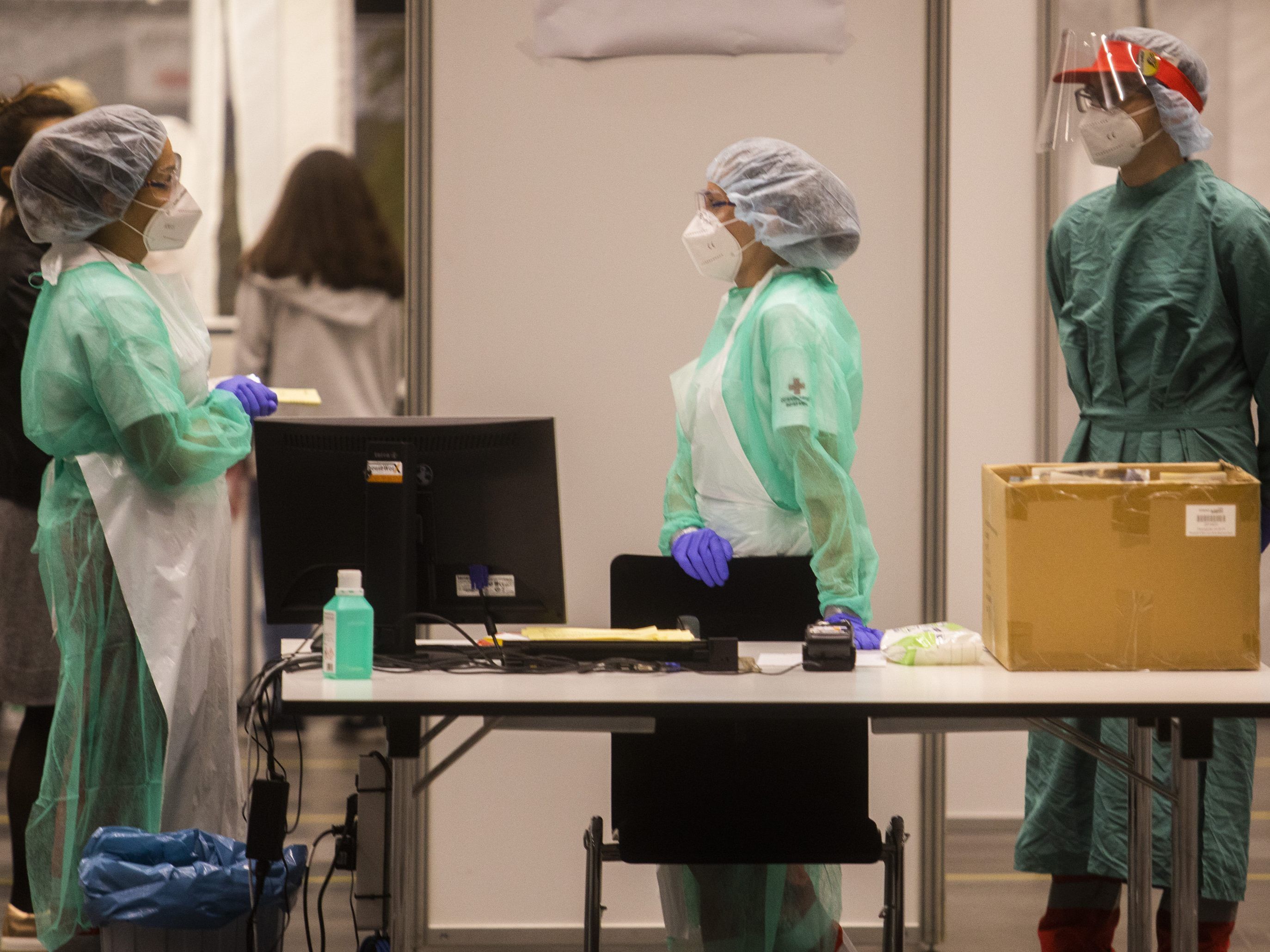 Ab Freitagwerden in Vorarlberg Corona-Flächentests durchgeführt.
