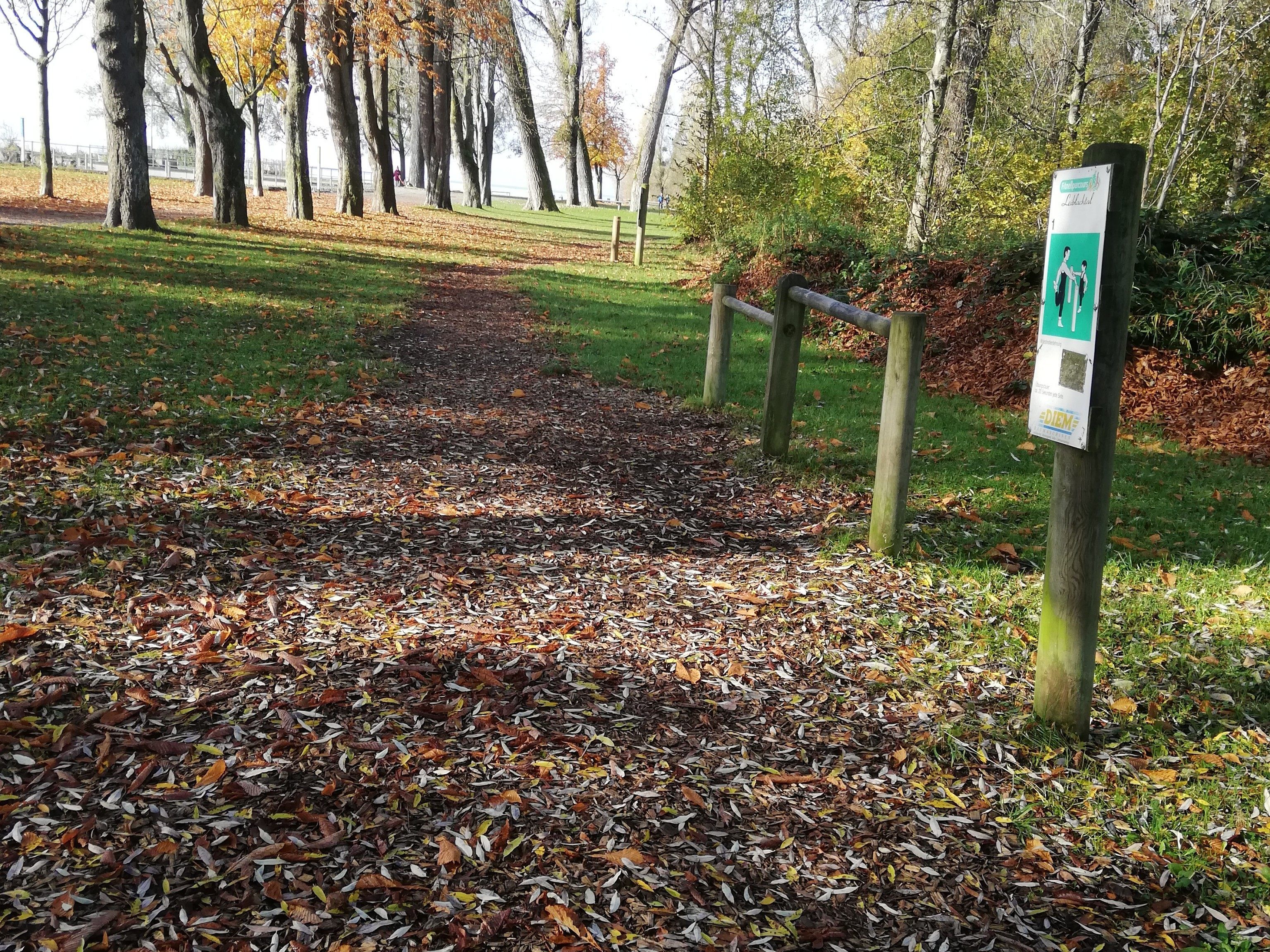 Der Fitnessparcours in Lochau