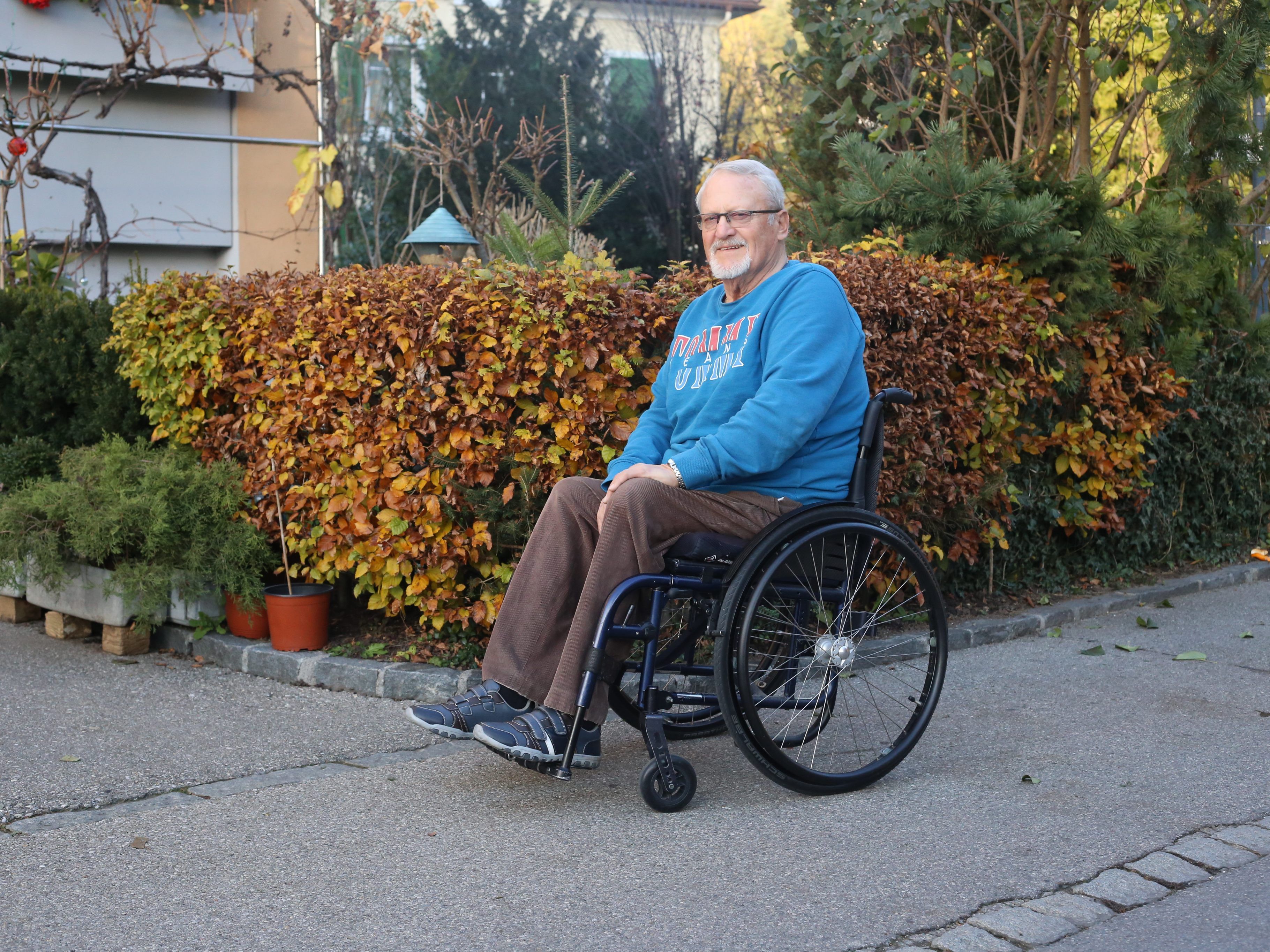 Reinhold Wesely hat nie den Mut verloren und seinem Schicksalsschlag die Stirn geboten.