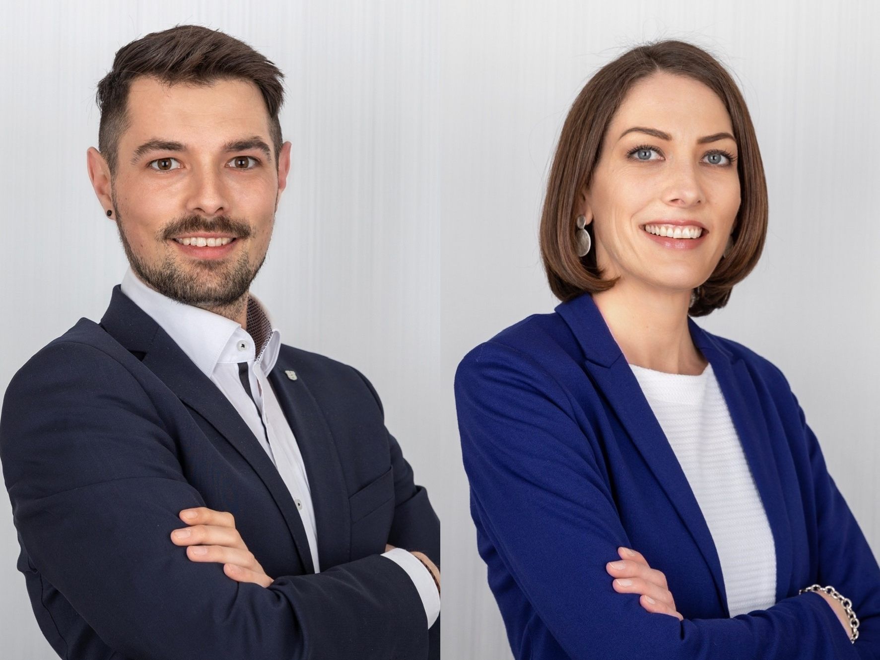 Sportstadtrat Michael Felder und LAbg. Stadträtin Veronika Marte. Sportstadtrat Michael Felder und LAbg. Stadträtin Veronika Marte.