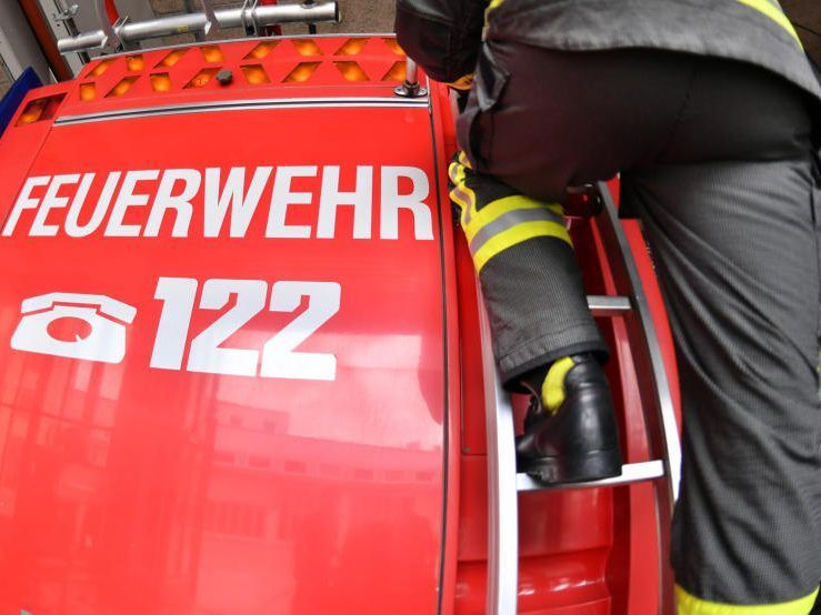 Die Feuerwehr Dornbirn war mit 40 Mitgliedern im Einsatz