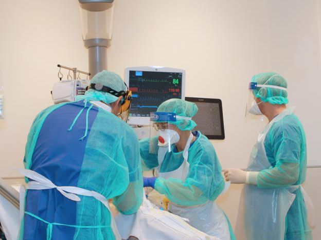 Aktuell waren 40 Intensivbetten von Corona-Patienten belegt