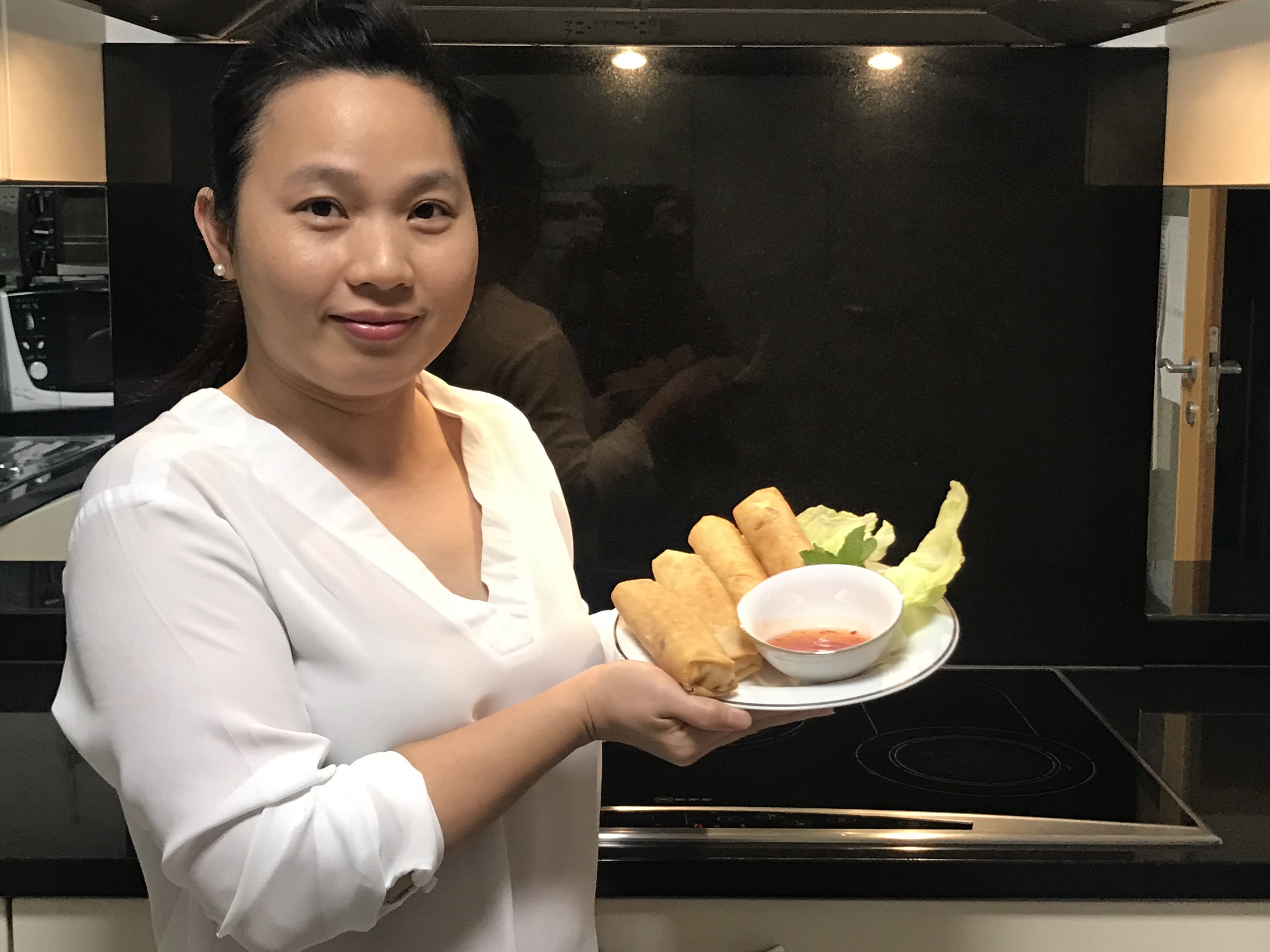 Thuy und ihre Frühlingsrollen