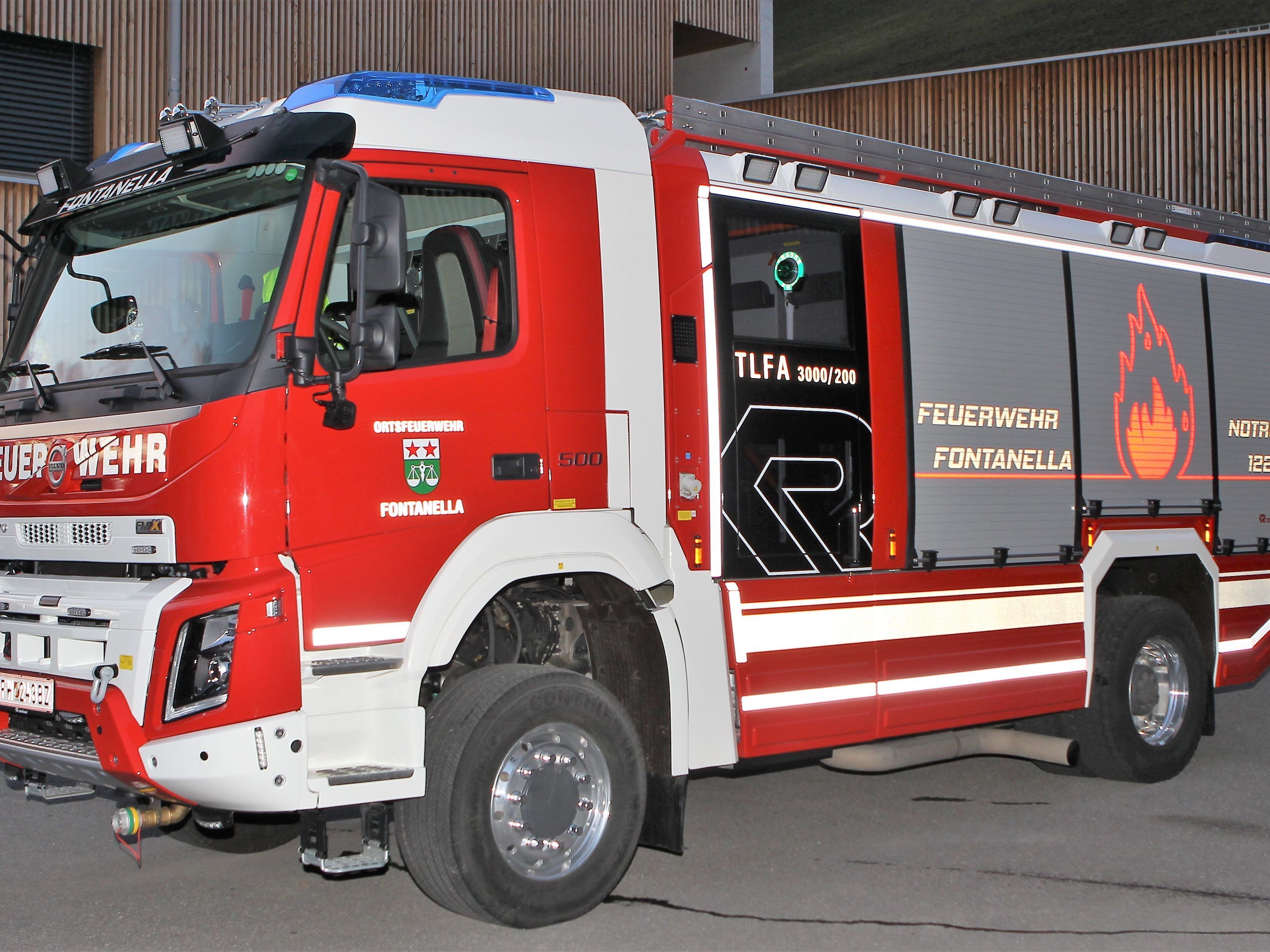 Erstes TLF für Ortsfeuerwehr Fontanella Erstes TLF für Ortsfeuerwehr Fontanella
