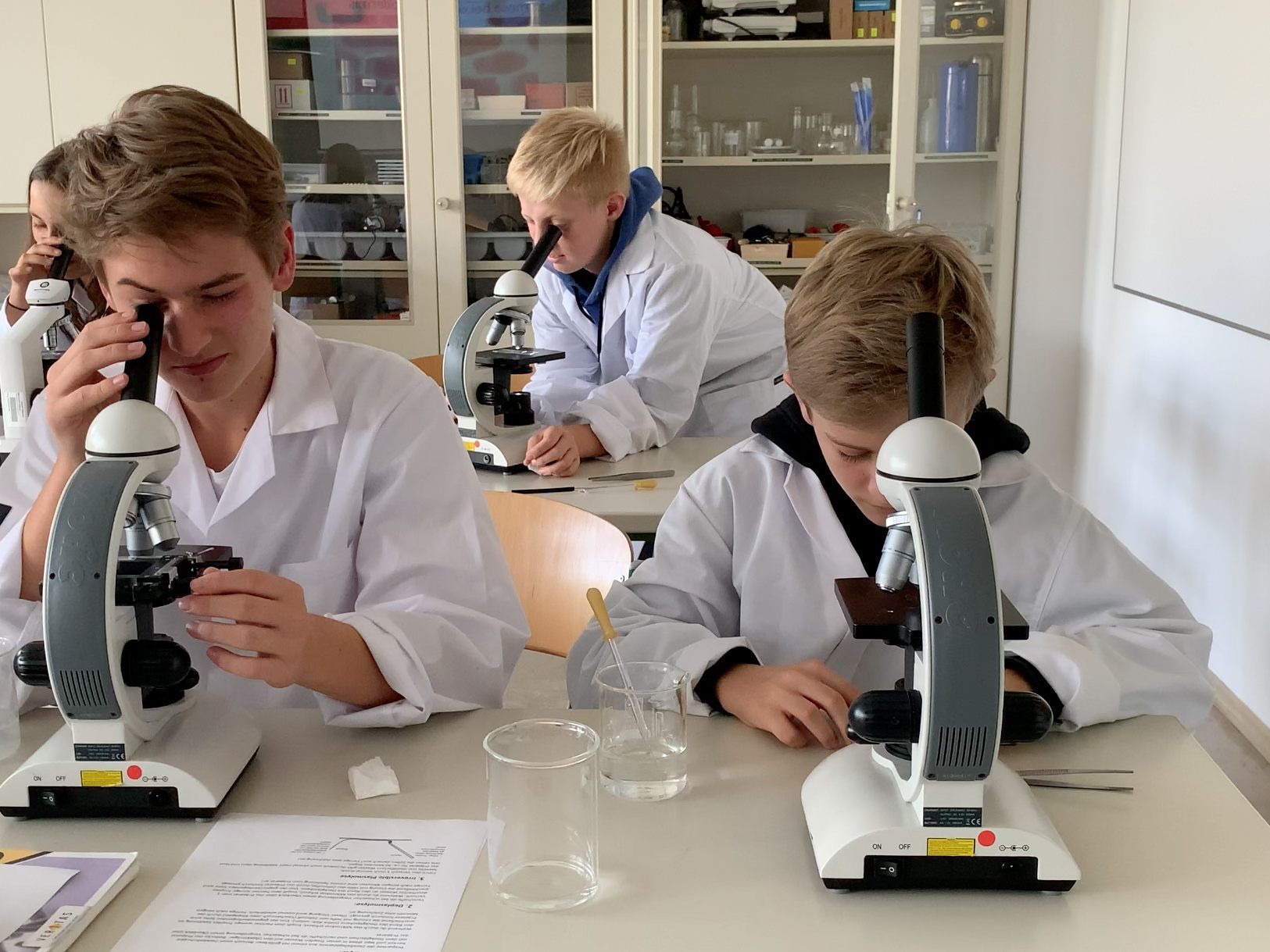 Schüler bekommen im Schoren die Möglichkeit, viele Themen und Fachbereiche kennenzulernen und auszuprobieren. Schüler bekommen im Schoren die Möglichkeit, viele Themen und Fachbereiche kennenzulernen und auszuprobieren.