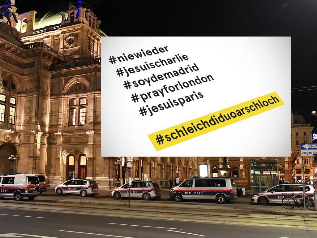 "Typisch wienerisch": Reaktionen auf den Terroranschlag.