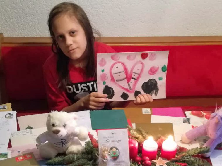 Magdalena hat schon zahlreiche Karten und Briefe bekommen, sie würde sich aber noch über viele mehr freuen.