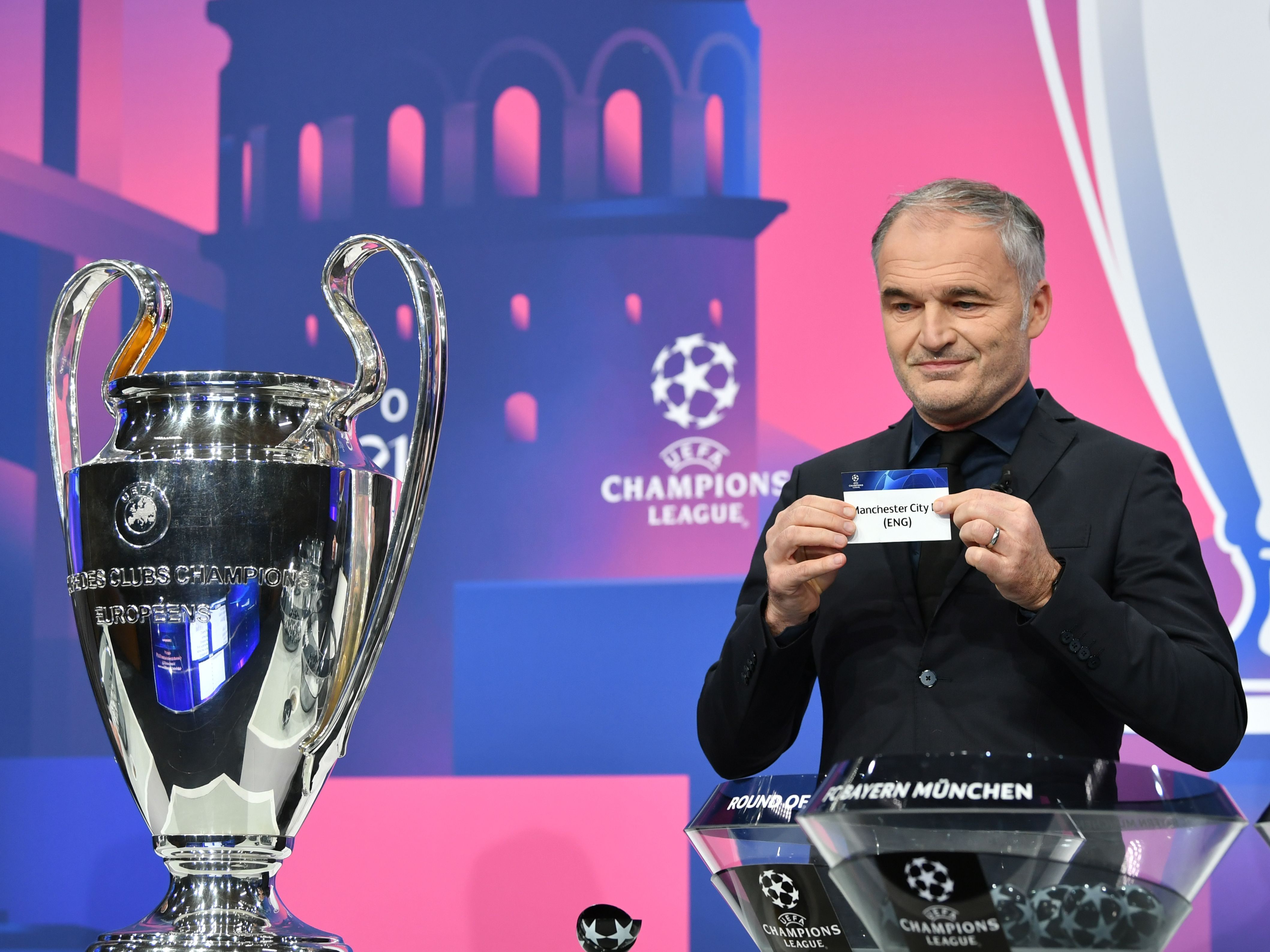 Die Achtelfinal-Partien in der Champions League stehen fest
