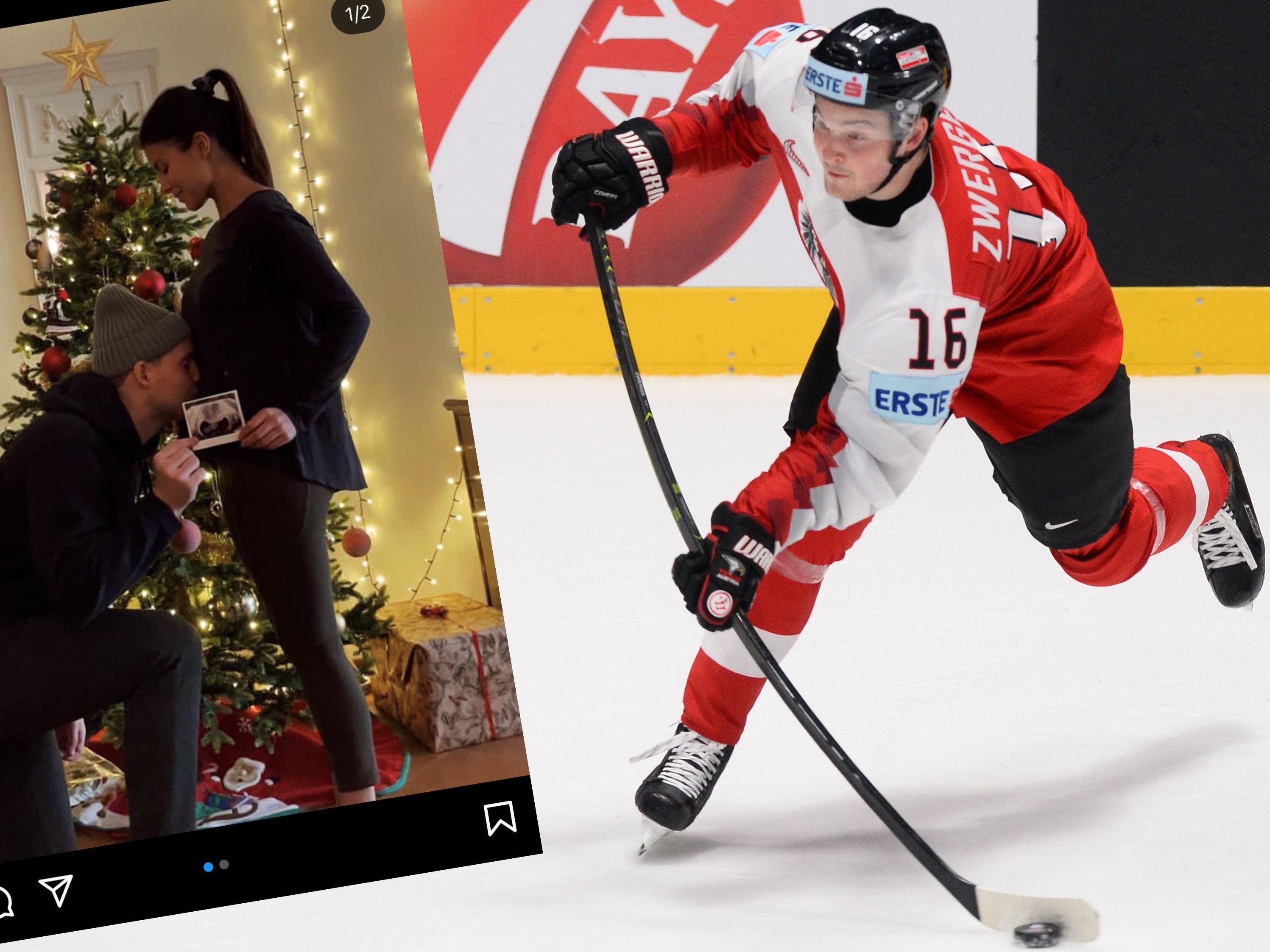 Volltreffer für Eishockey-Crack Dominic Zwerger.