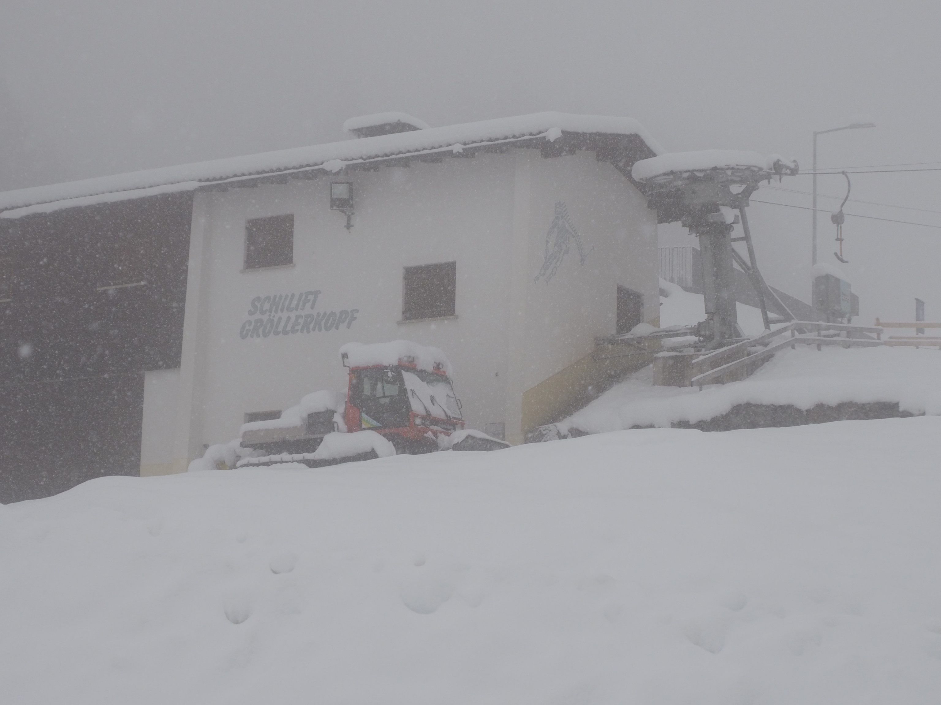 Der Skilift Gröllerkopf in Übersaxen wäre bereit Der Skilift Gröllerkopf in Übersaxen wäre bereit