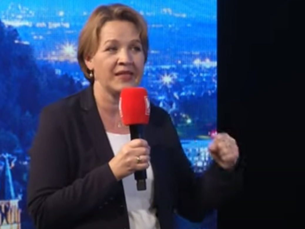 Andrea Kaufmann zu Gast im Studio von "Vorarlberg Live". Andrea Kaufmann zu Gast im Studio von "Vorarlberg Live".