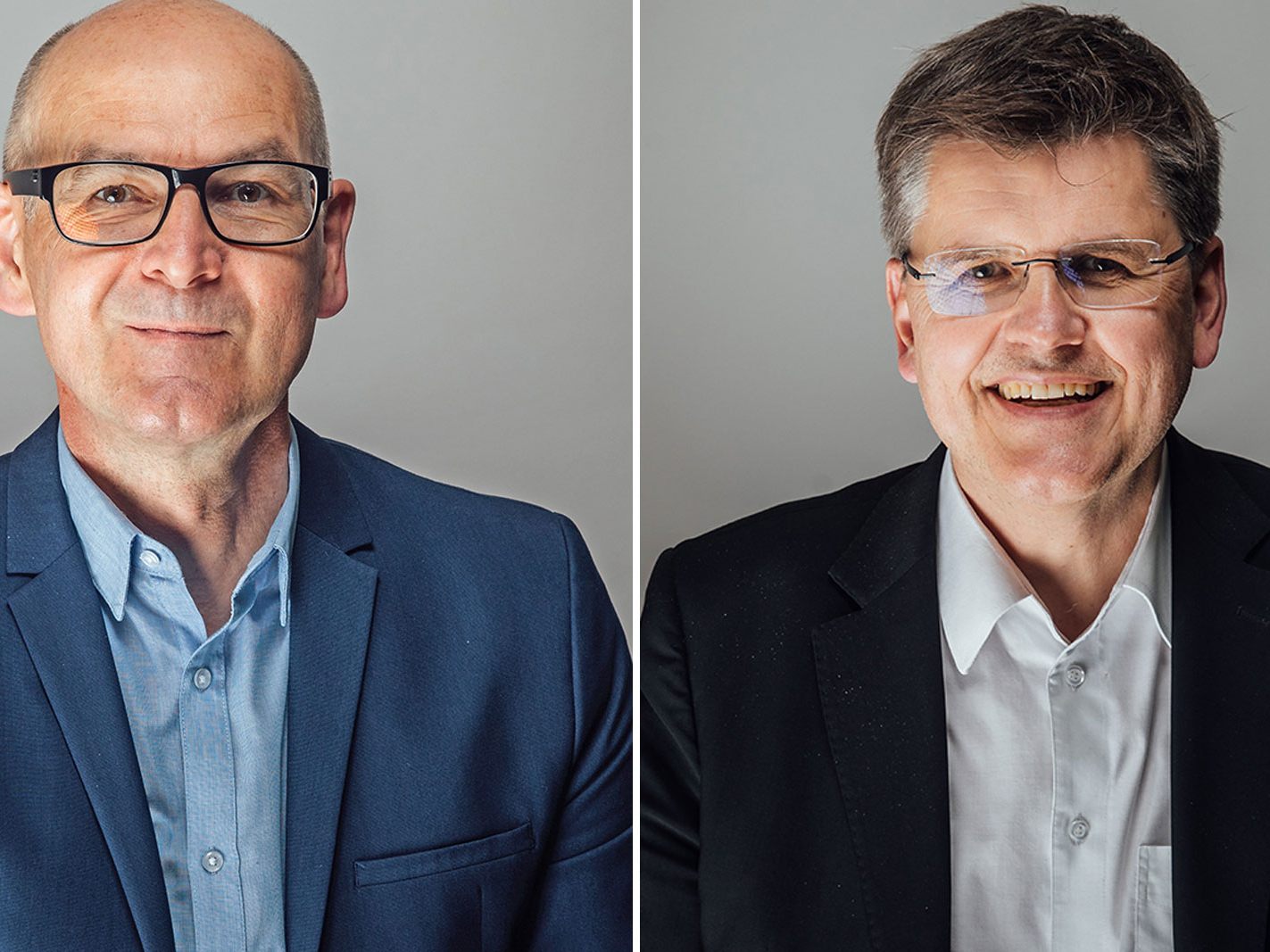 Wolfgang Fitz, Innungsmeister des Lebensmittelgewerbes und Bernhard Feigl, Spartenobmann Gewerbe und Handwerk. Wolfgang Fitz, Innungsmeister des Lebensmittelgewerbes und Bernhard Feigl, Spartenobmann Gewerbe und Handwerk.