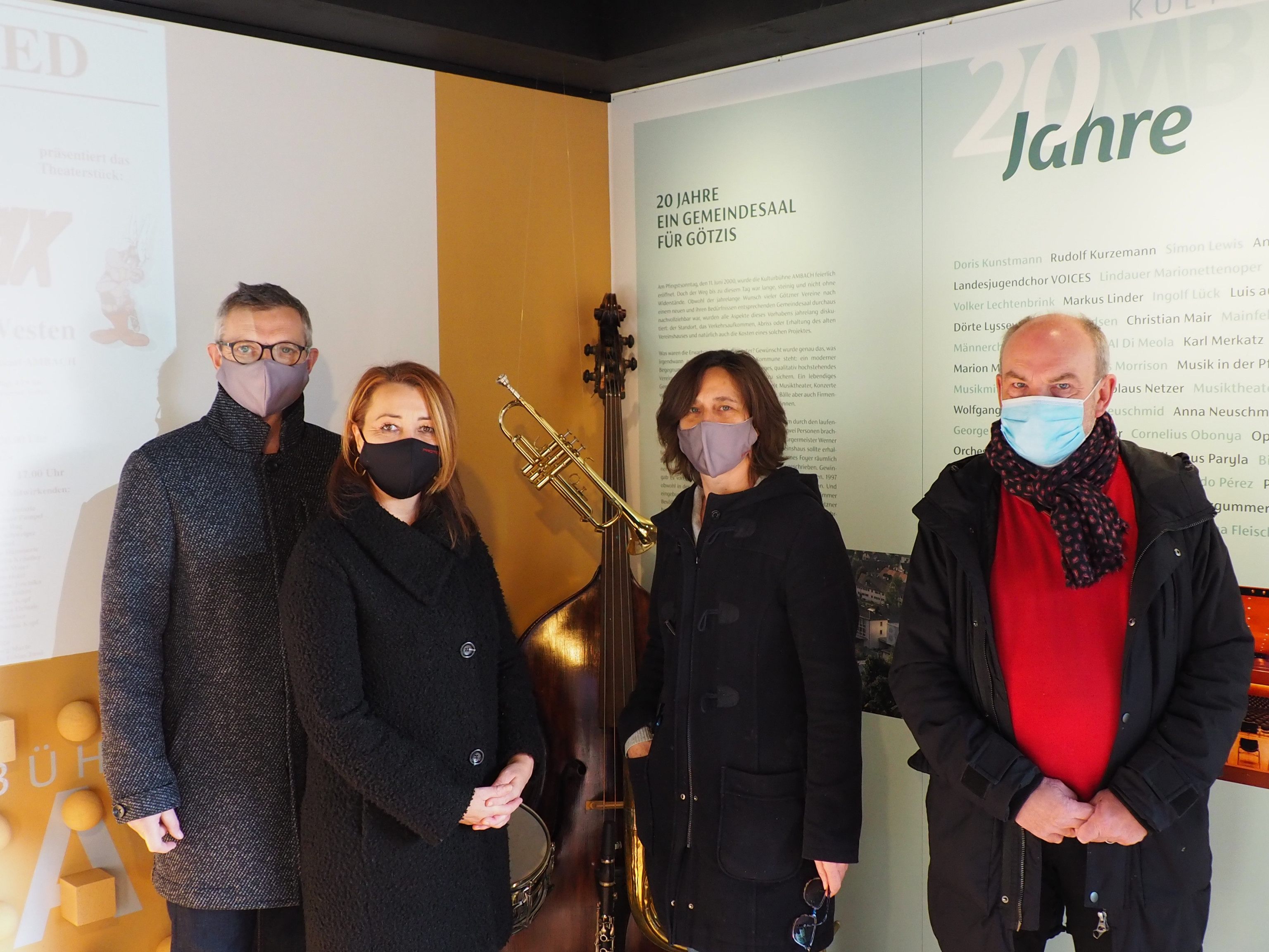 Martin Herburger, Edith Lampert-Deuring, Karin Klas, Michael Löbl