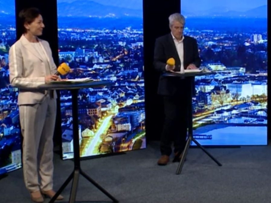 Gesundheitslandesrätin Martina Rüscher und Landessanitätsdirektor Wolfgang Grabher zu Gast bei "Vorarlberg Live".