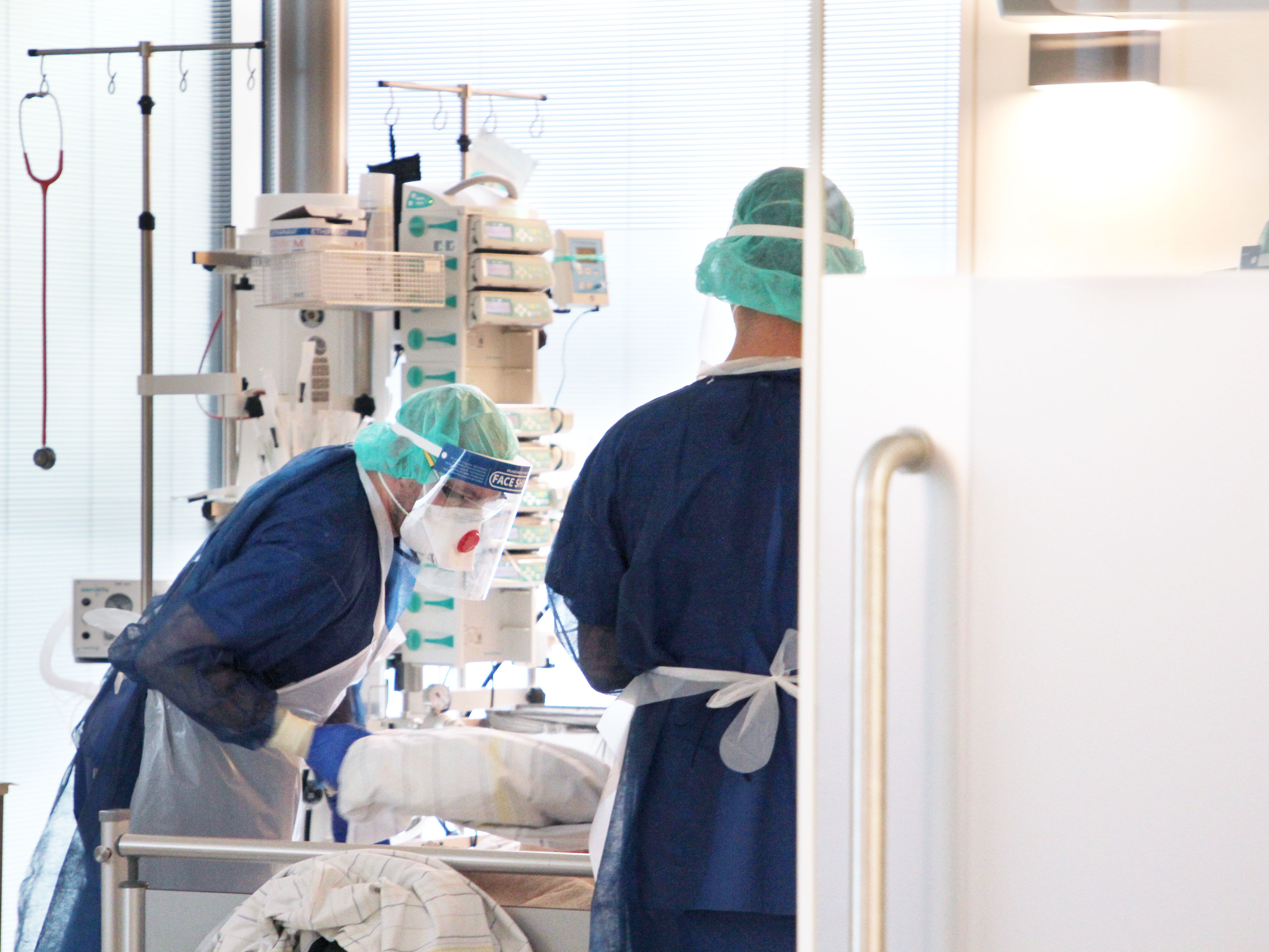 25 Corona-Patienten auf derzeit auf den Intensivstationen 25 Corona-Patienten auf derzeit auf den Intensivstationen