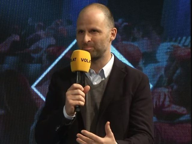 Landesrat Marco Tittler im IAW-Studio.