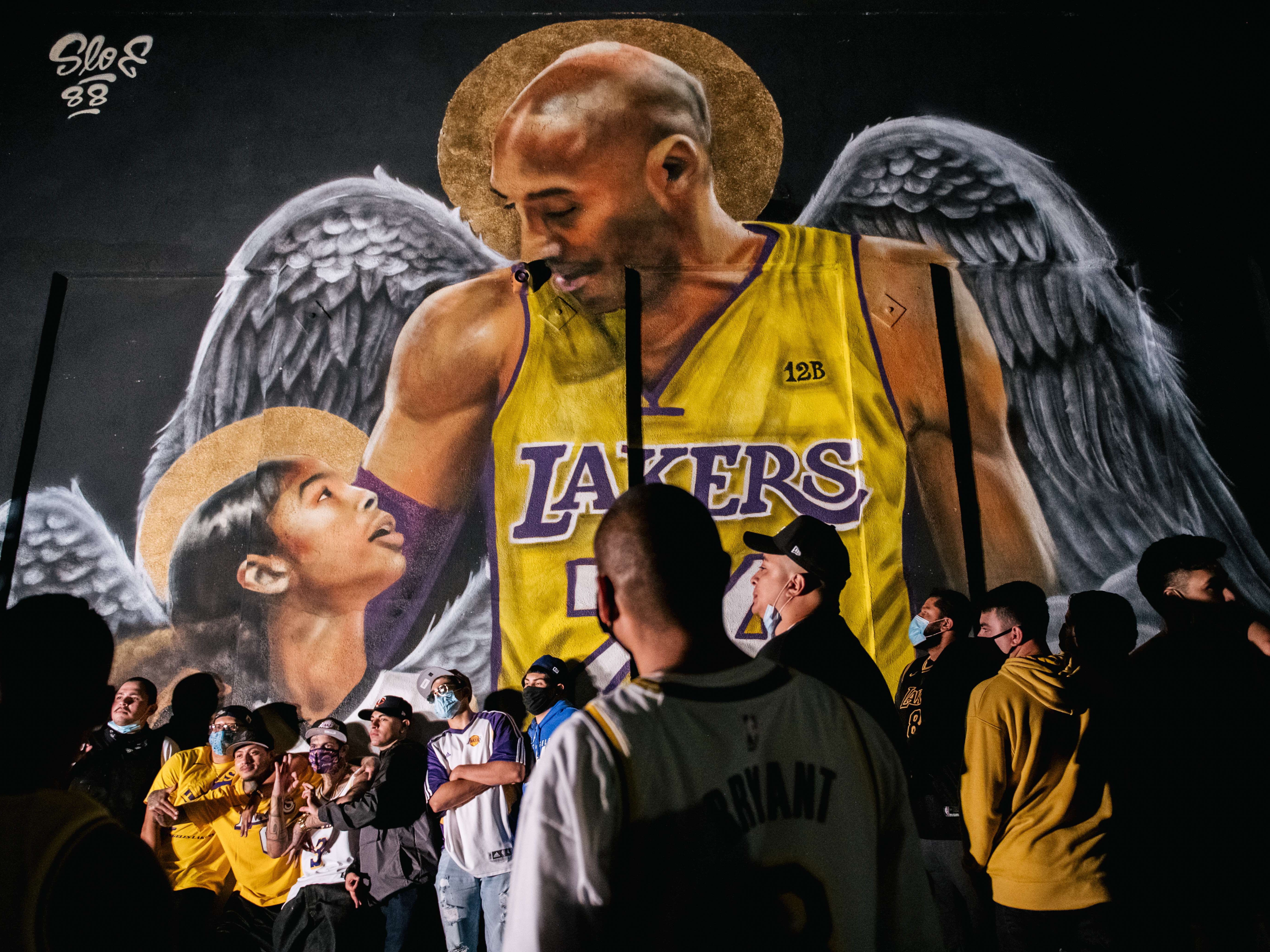 Gianna und Kobe Bryant.