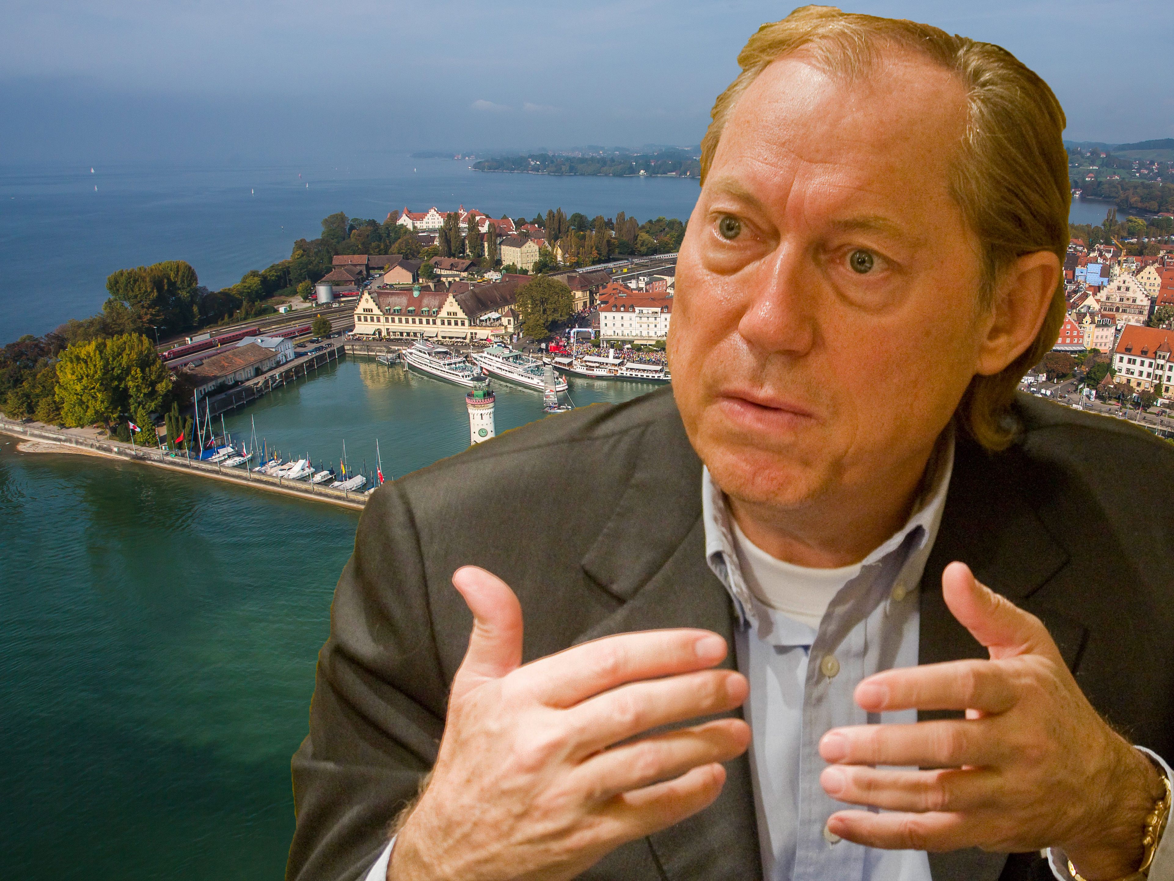Werner Mang im Streit mit der Stadt Lindau.