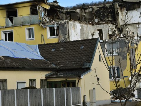 Die Explosion in Langenzersdorf in NÖ wurde offensichtlich absichtlich herbeigeführt.