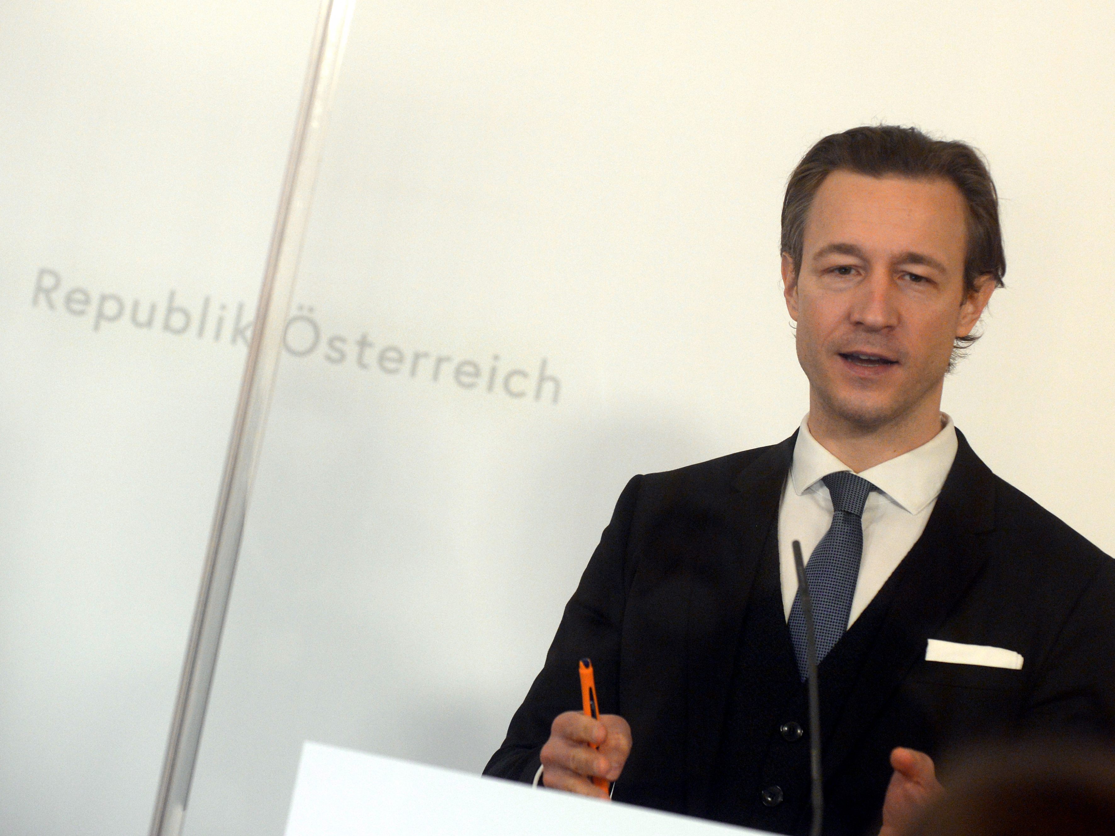 Finanzminister Gernot Blümel Finanzminister Gernot Blümel