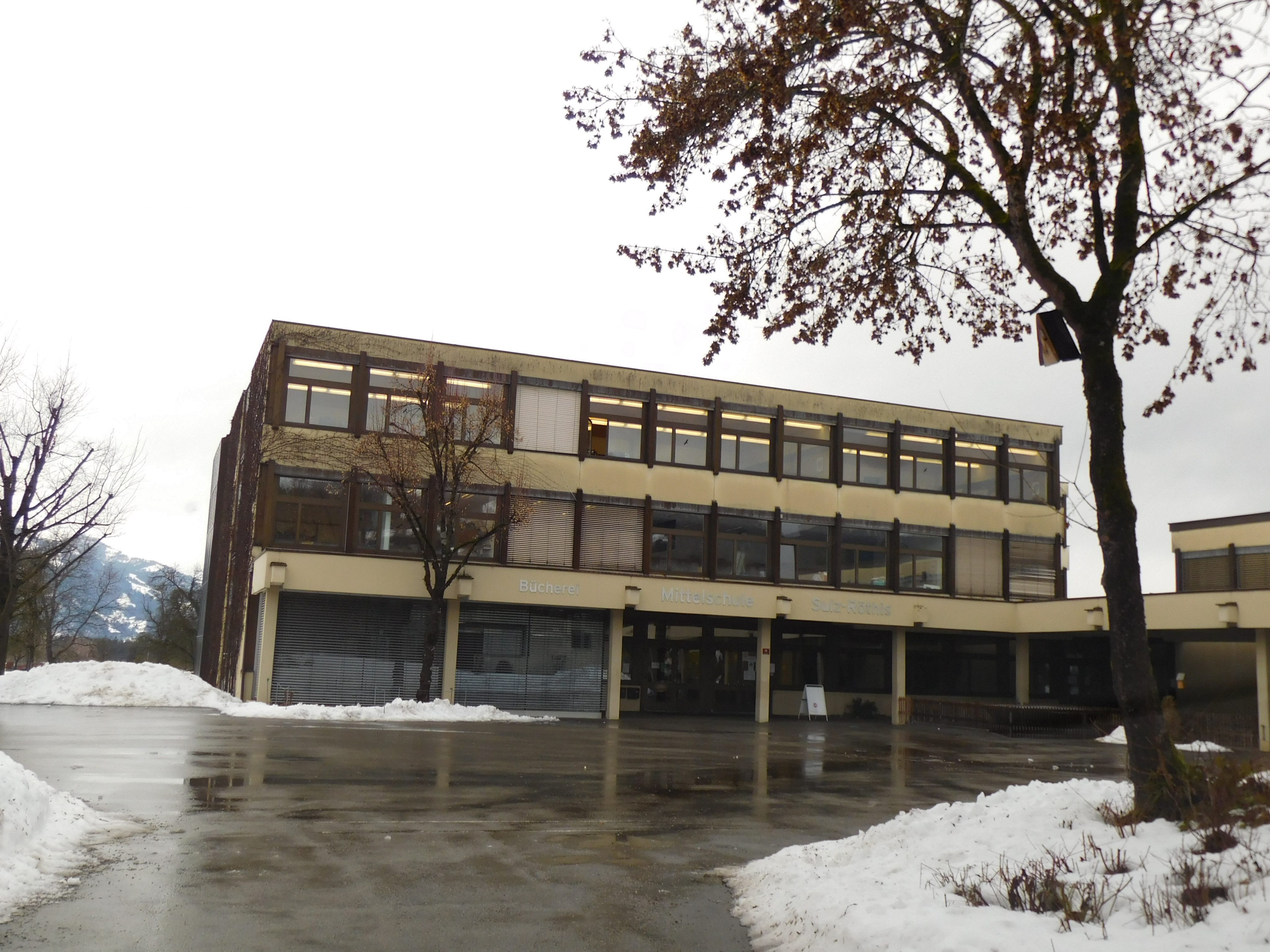 Die Mittelschule Sulz-Röthis wird im Sommer generalsaniert Die Mittelschule Sulz-Röthis wird im Sommer generalsaniert