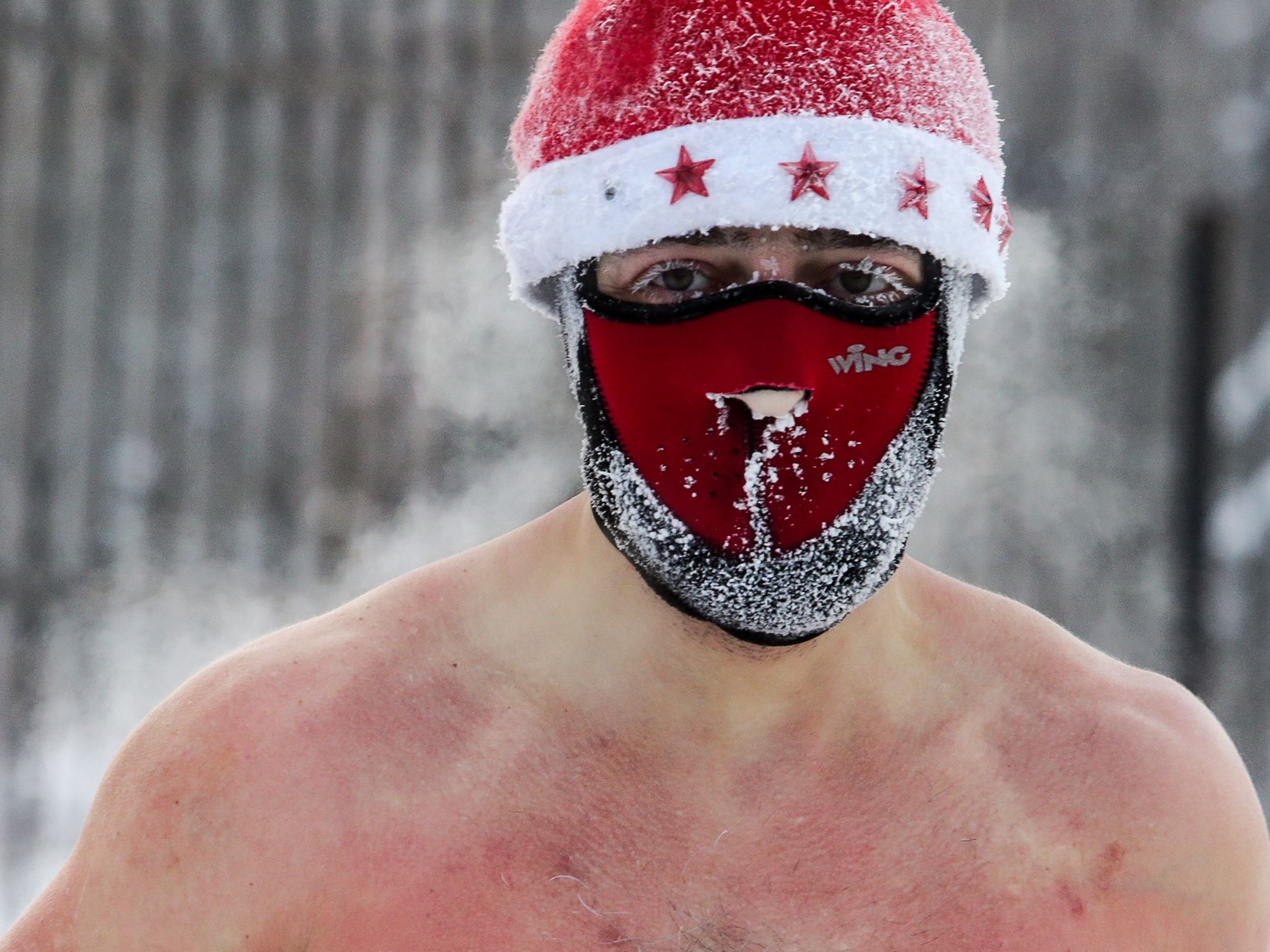 Eis-Schwimmen hat in weiten Teilen Russlands eine große Tradition.