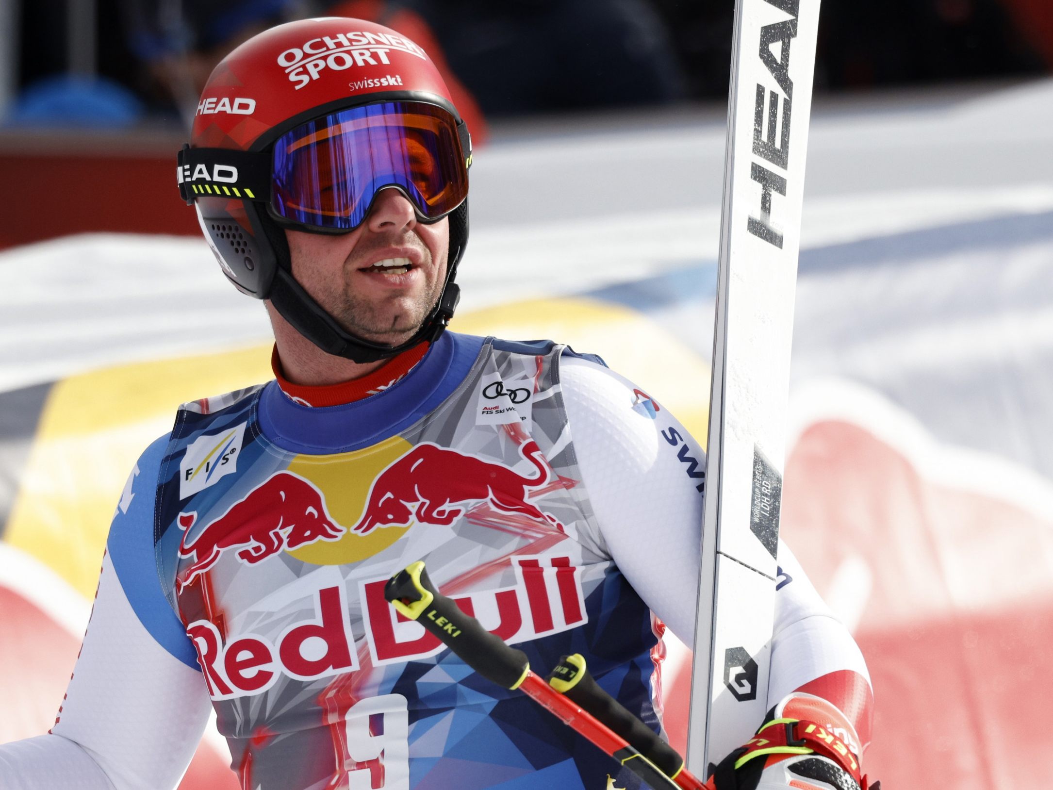 Schweizer Feuz 0,17 Sekunden schneller als Franzose Clarey. Schweizer Feuz 0,17 Sekunden schneller als Franzose Clarey.