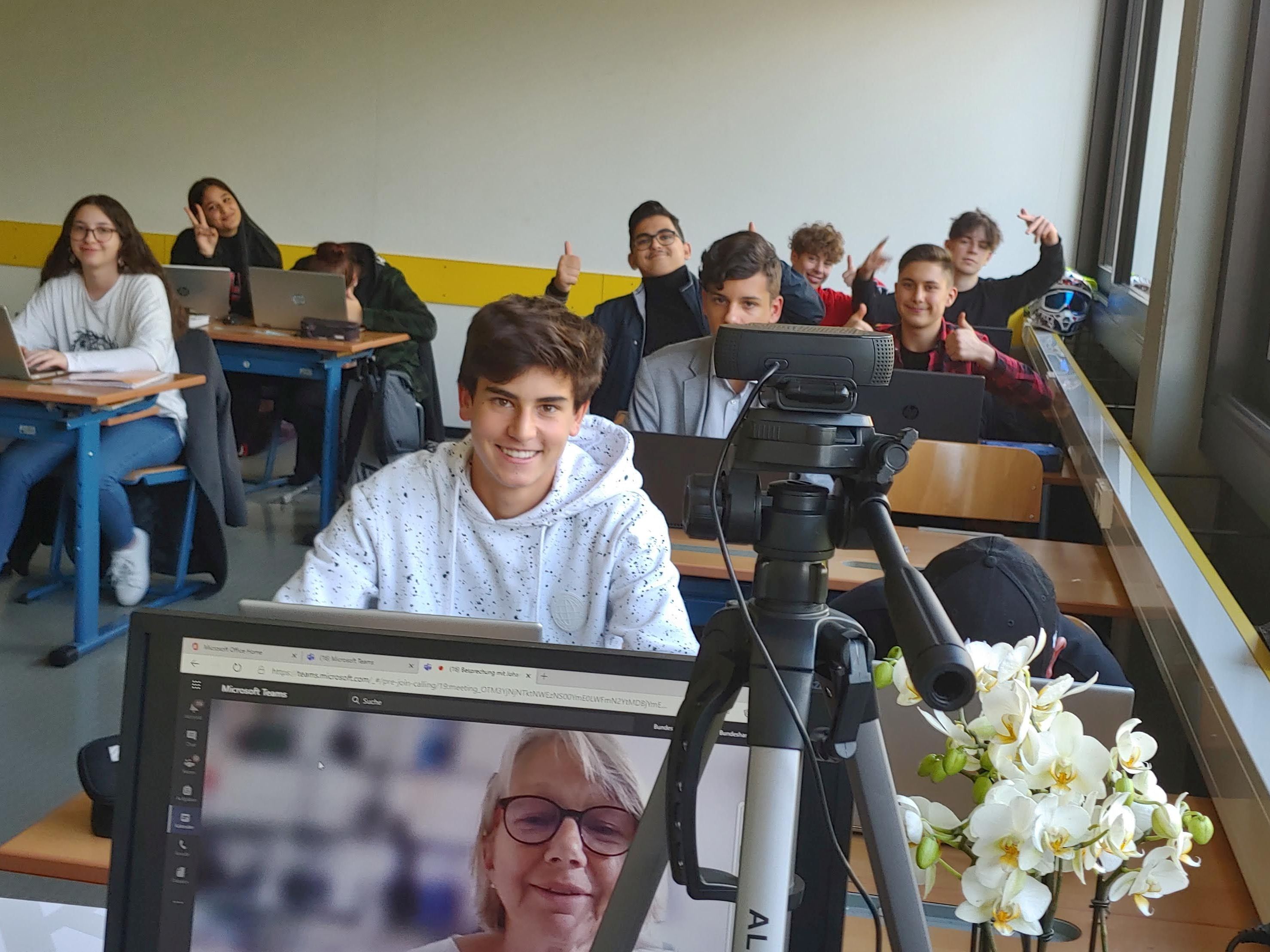 Beim Online-Infotag können Interessierte virtuell in den Klassen vorbeischauen. Beim Online-Infotag können Interessierte virtuell in den Klassen vorbeischauen.