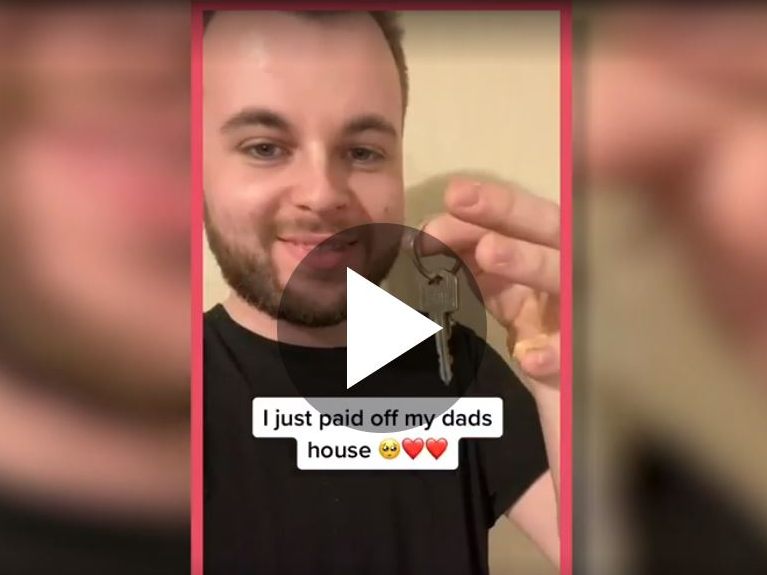 Der TikTok-Star hat für seinen Vater eine Überraschung geplant.