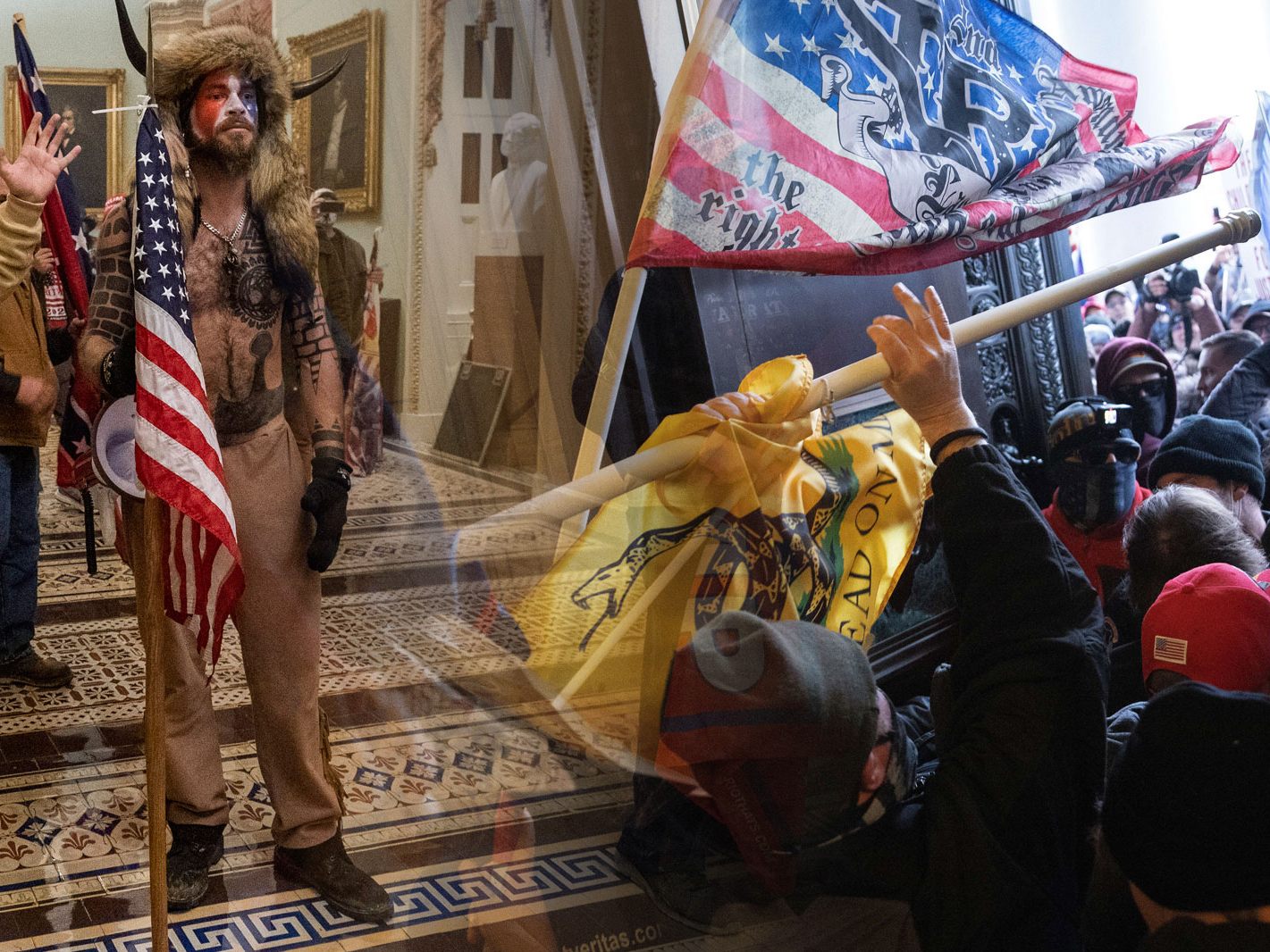 Trump-Anhänger haben des Kapitol in Washington gestürmt.