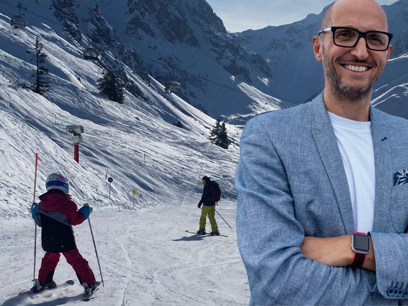 Andreas Gapp, Fachrugppenobmann der Vorarlberger Seilbahnen, lobt die Disziplin der Wintersportler.