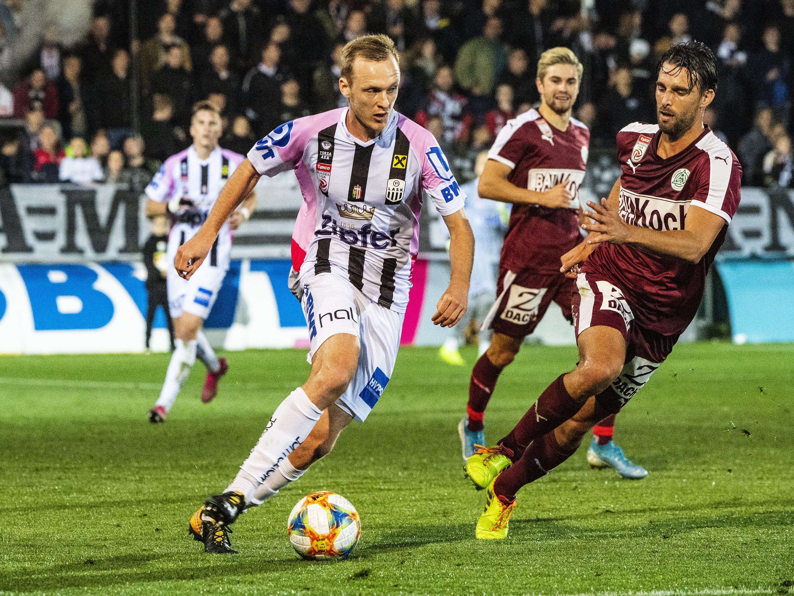 Stefan Haudum, am Ball