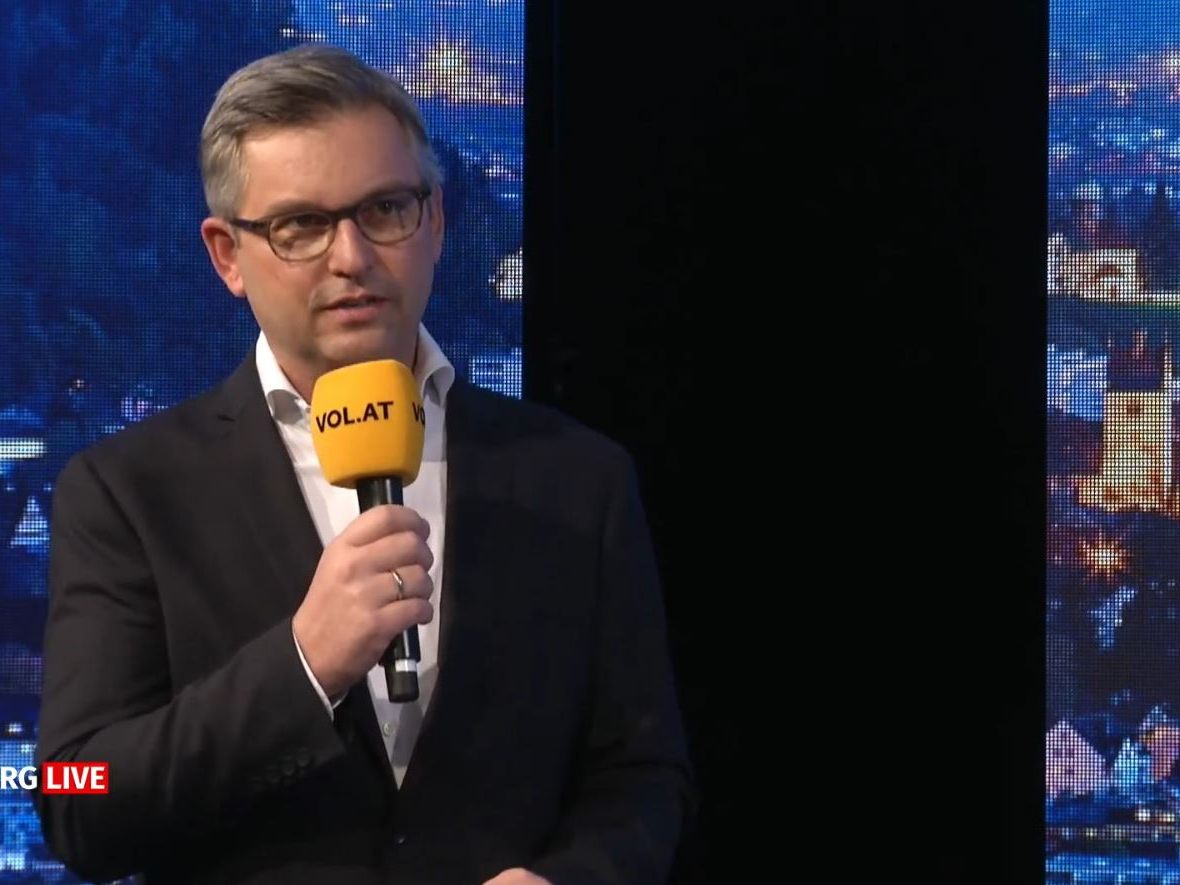 Staatssekretär Magnus Brunner war am Freitag zu Gast in "Vorarlberg live". Staatssekretär Magnus Brunner war am Freitag zu Gast in "Vorarlberg live".