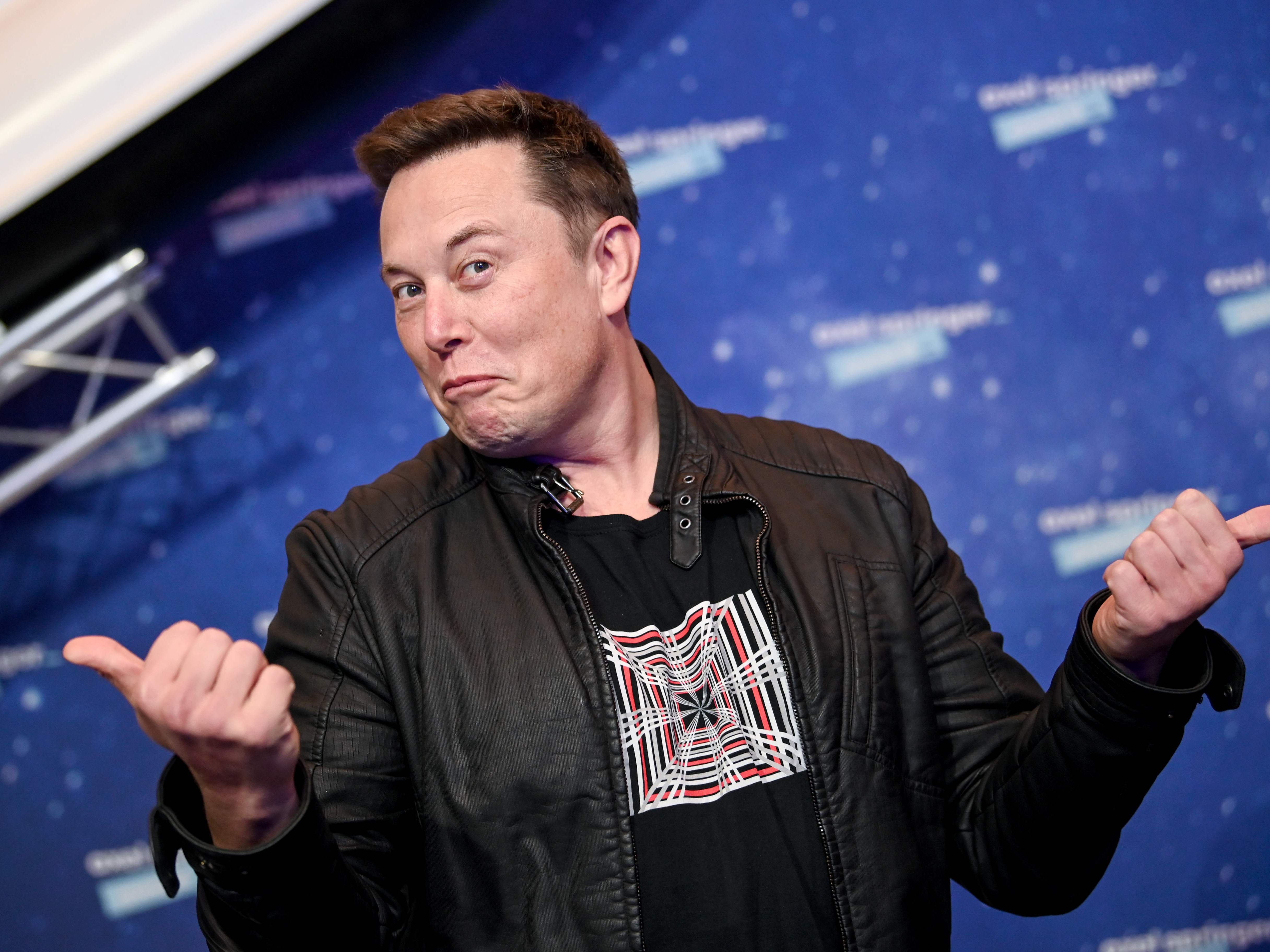 Keine Person von Traurigkeit: Elon Musk gilt nach dem Börsensprung von Tesla als reichster Mann der Welt.