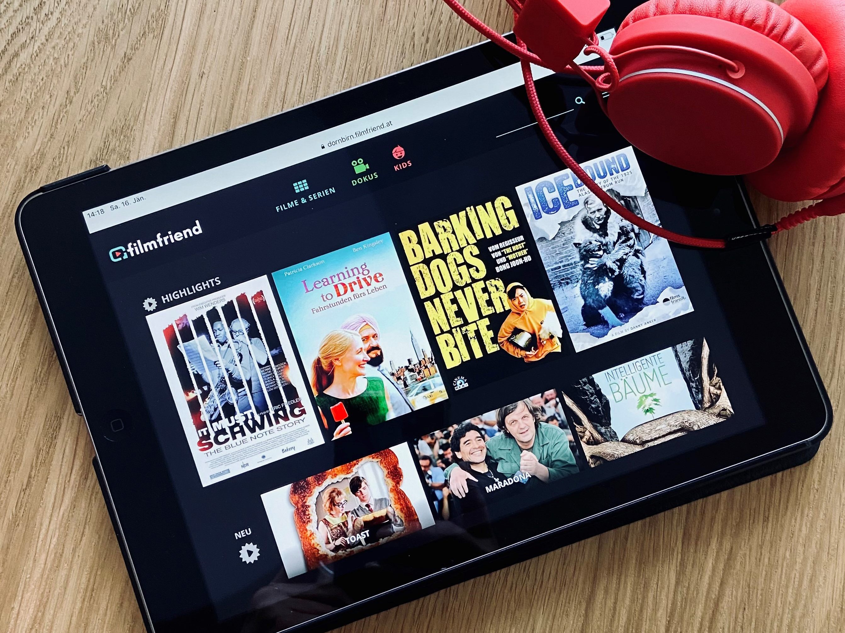 Mit dem Streaming-Angebot „filmfriend“ erweitert die Stadtbibliothek ihr digitales Angebot.