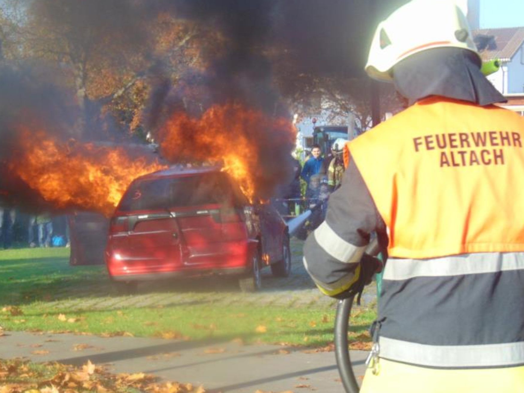 Die Altacher Feuerwehr musste im vergangenen Jahr zu 57 Einsätzen ausrücken