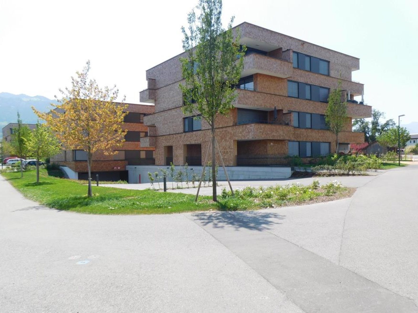 Auch die Wohnanlage in der Alten Landstraße sorgte für den Bevölkerungswachstum in Röthis Auch die Wohnanlage in der Alten Landstraße sorgte für den Bevölkerungswachstum in Röthis