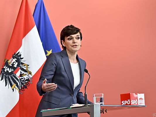 SPÖ-Vorsitzende Rendi-Wagner hält Öffnungen für "éin goßes Risiko"