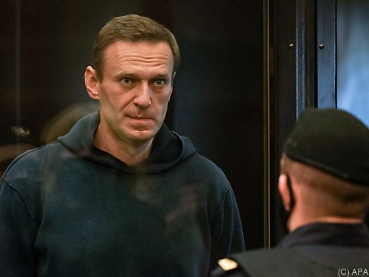 Alexej Nawalny vor einem Moskauer Gericht Alexej Nawalny vor einem Moskauer Gericht