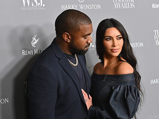 Kanye West und Kim Kardashian