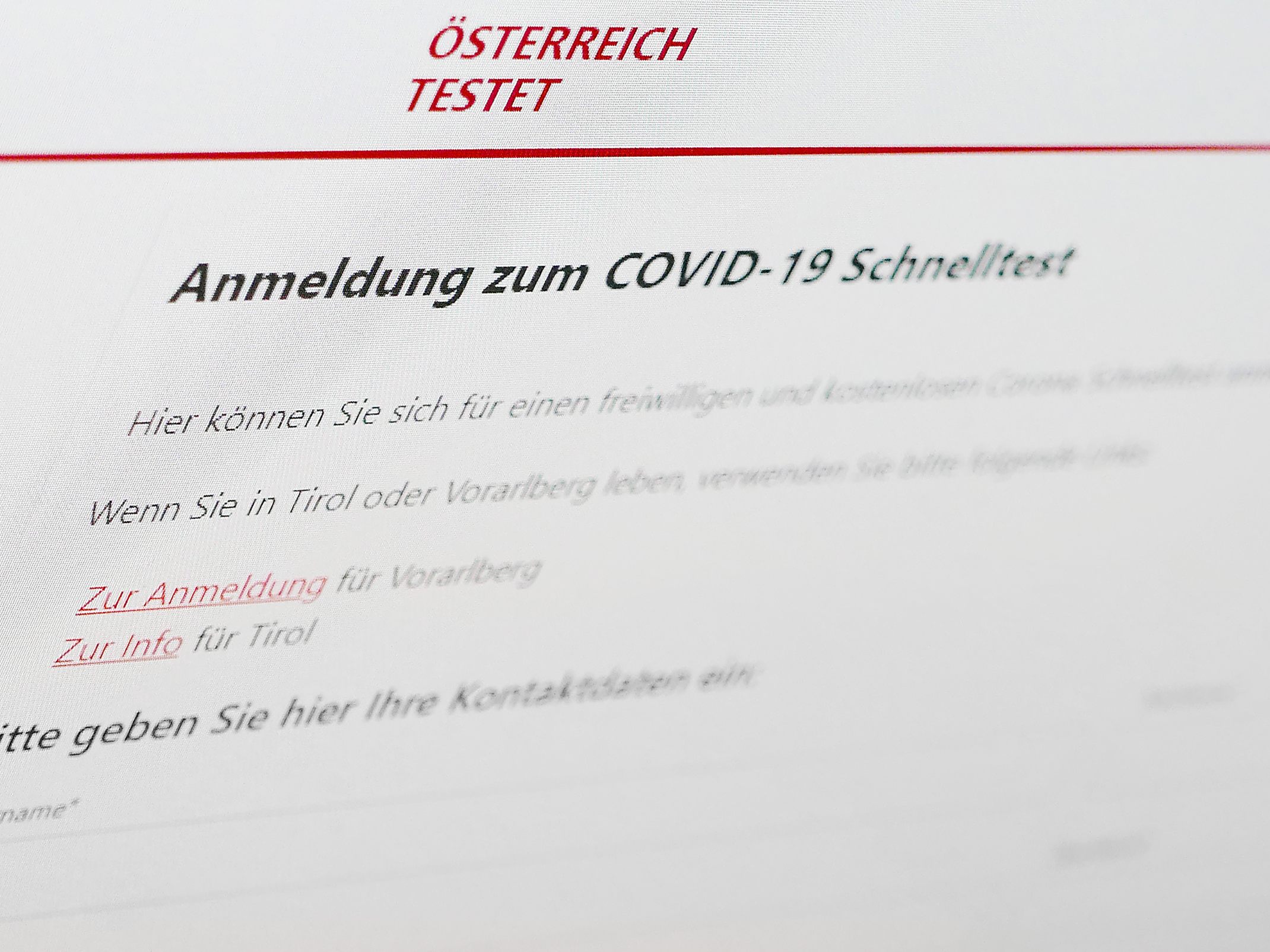 Das Portal "Österreich testet" kostete eine gute halbe Million Euro. Das Portal "Österreich testet" kostete eine gute halbe Million Euro.